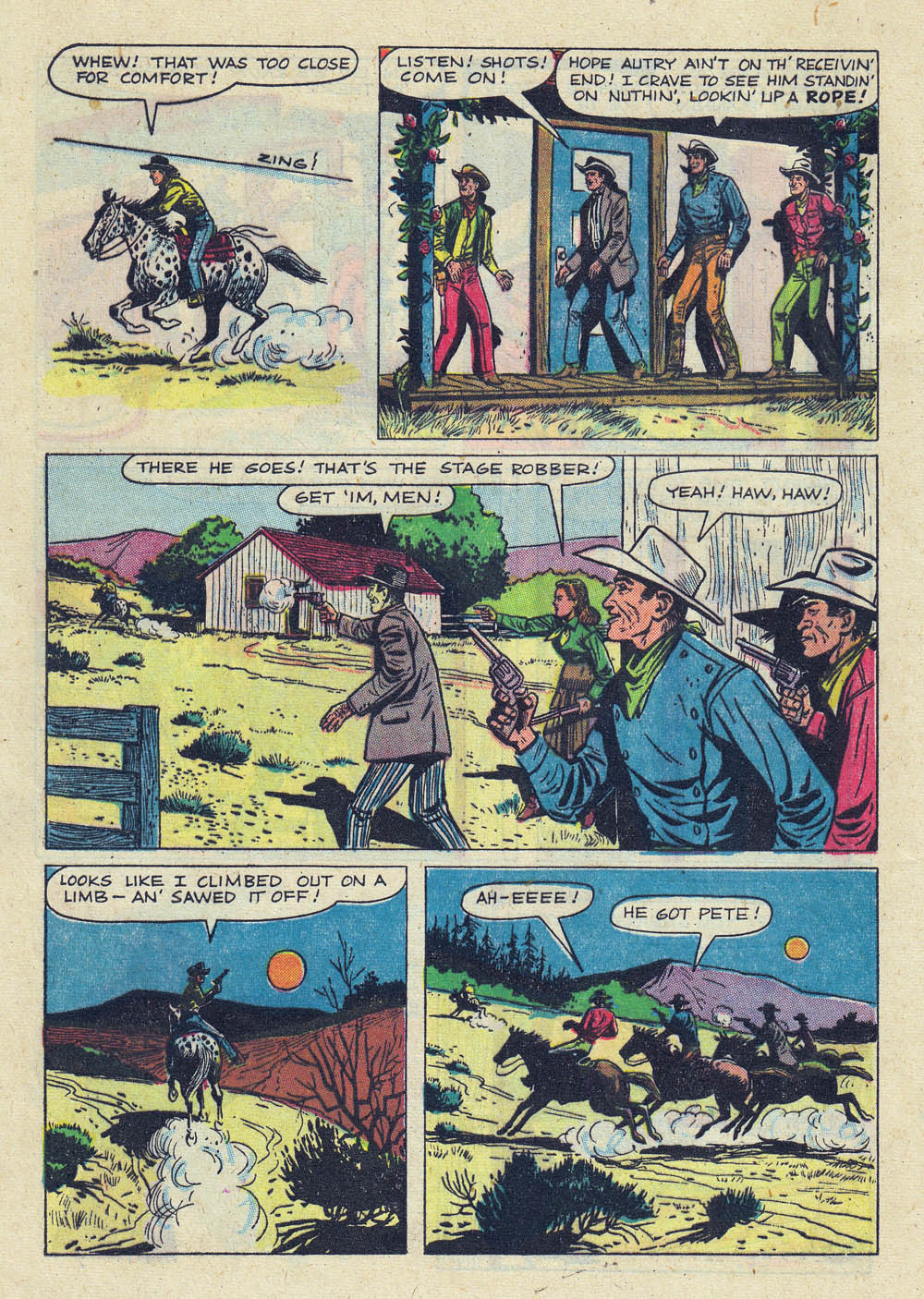 Gene Autry Comics (1946) issue 43 - Page 16