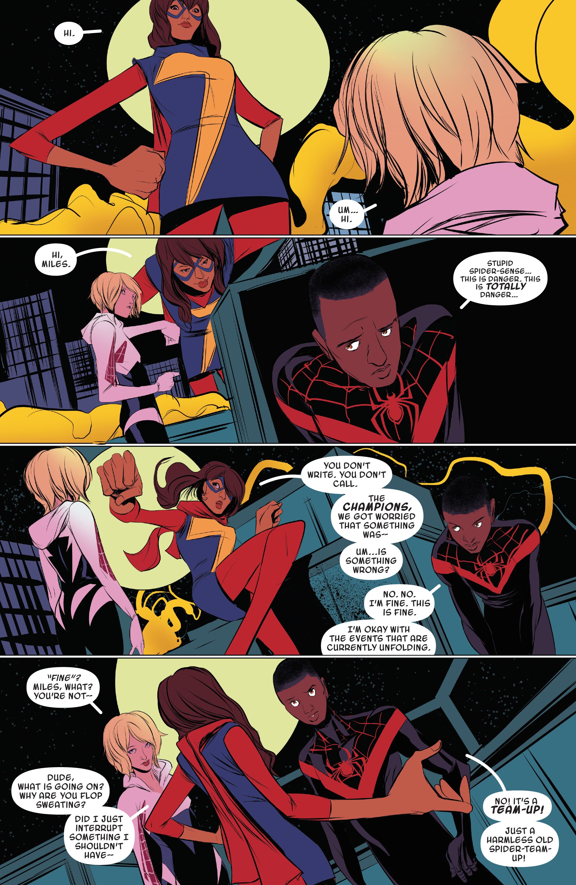 Spider-Gwen: Ghost-Spider - Edge of Spider-Verse (Modern Era Epic Collection) chapter 2 page 14