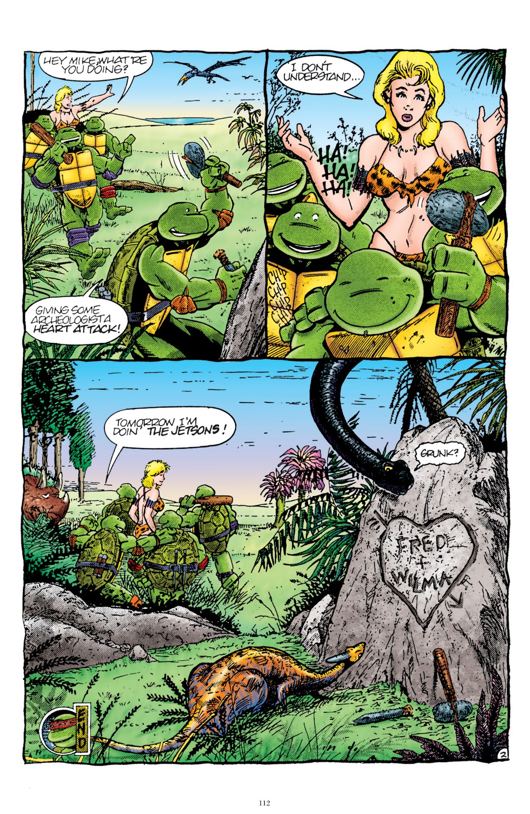Teenage Mutant Ninja Turtles Classics issue Vol. 1 - Page 112
