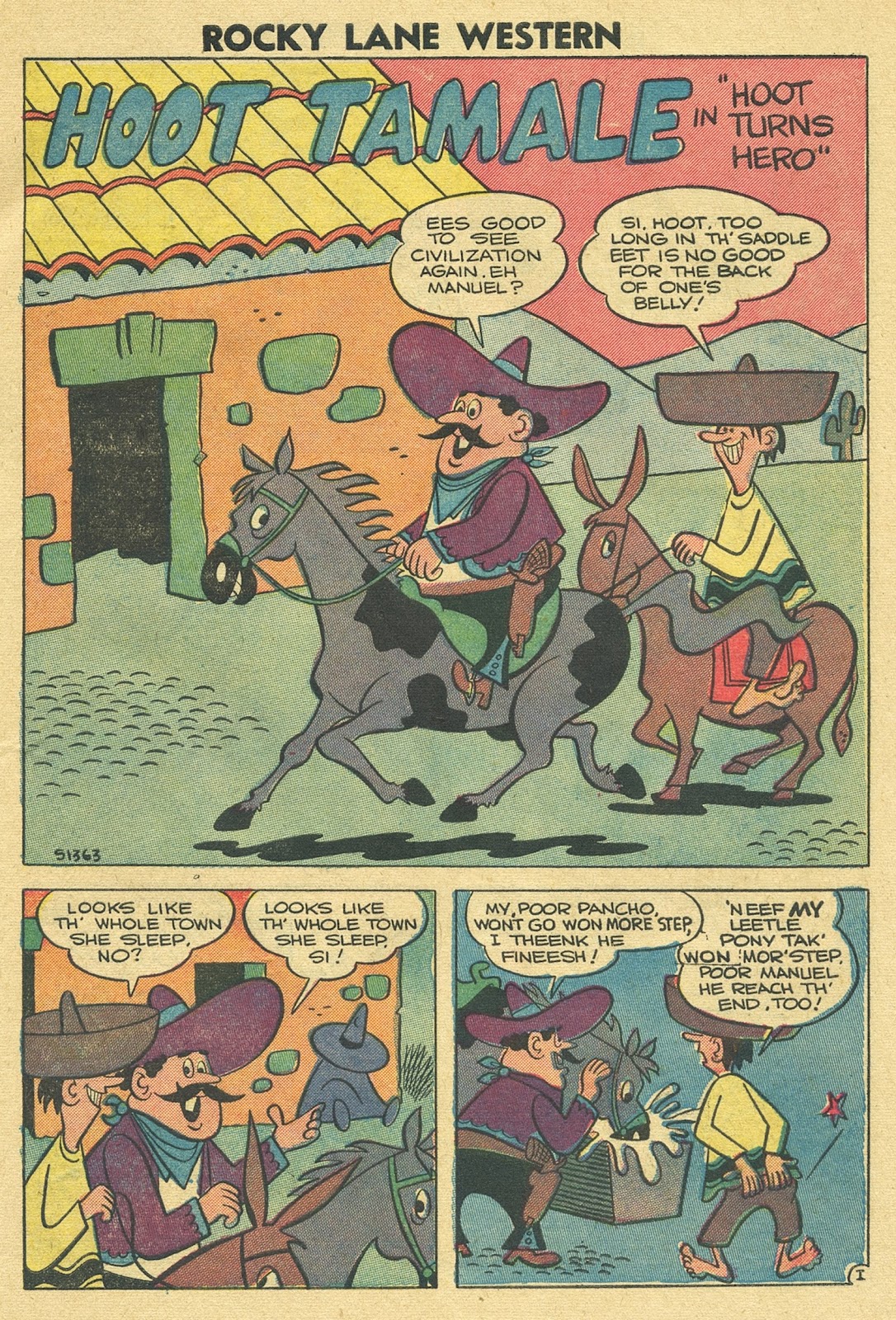 Rocky Lane Western (1954) issue 75 - Page 27