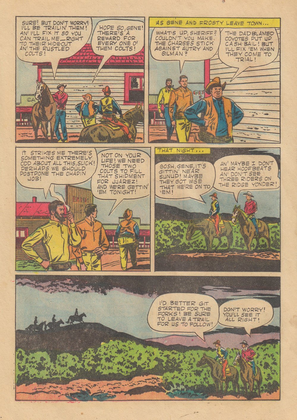 Gene Autry Comics (1946) issue 37 - Page 20