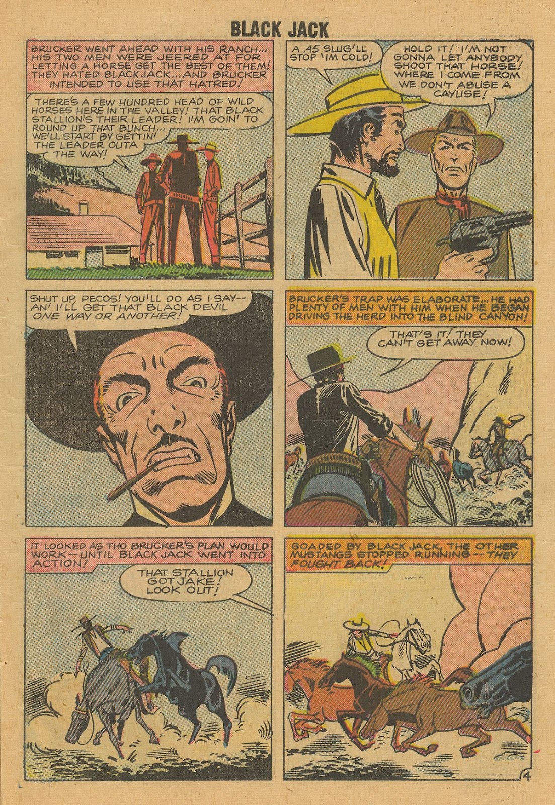 Rocky Lane's Black Jack issue 24 - Page 7