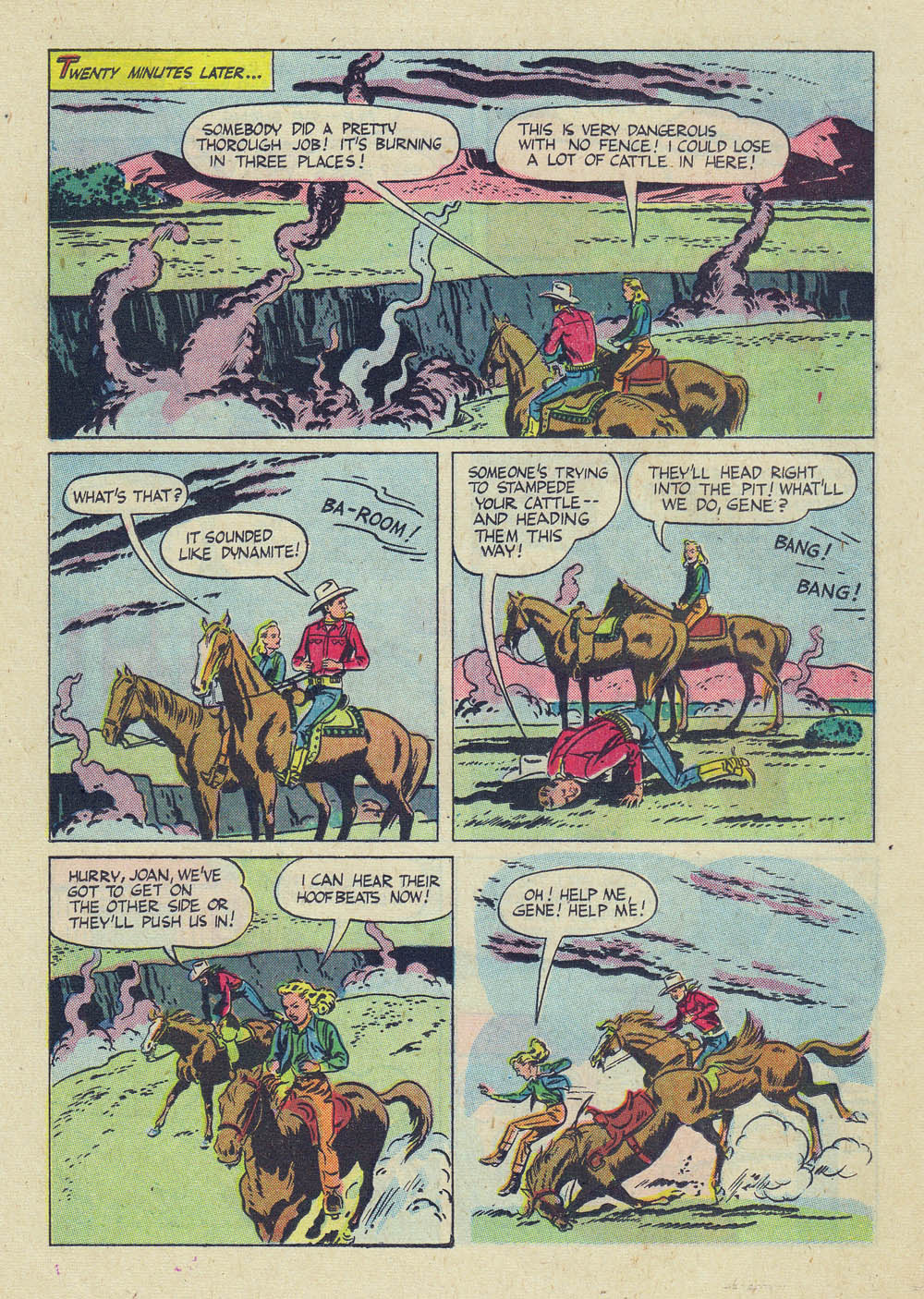 Gene Autry Comics (1946) issue 51 - Page 34