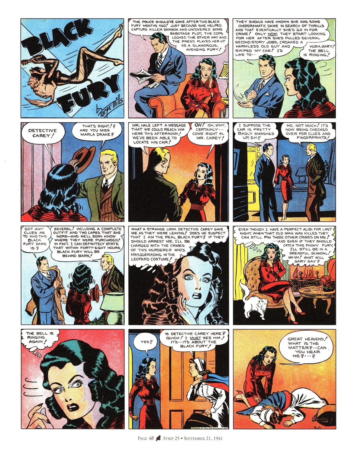 Miss Fury: Sensational Sundays 1941-1944 issue TPB - Page 56