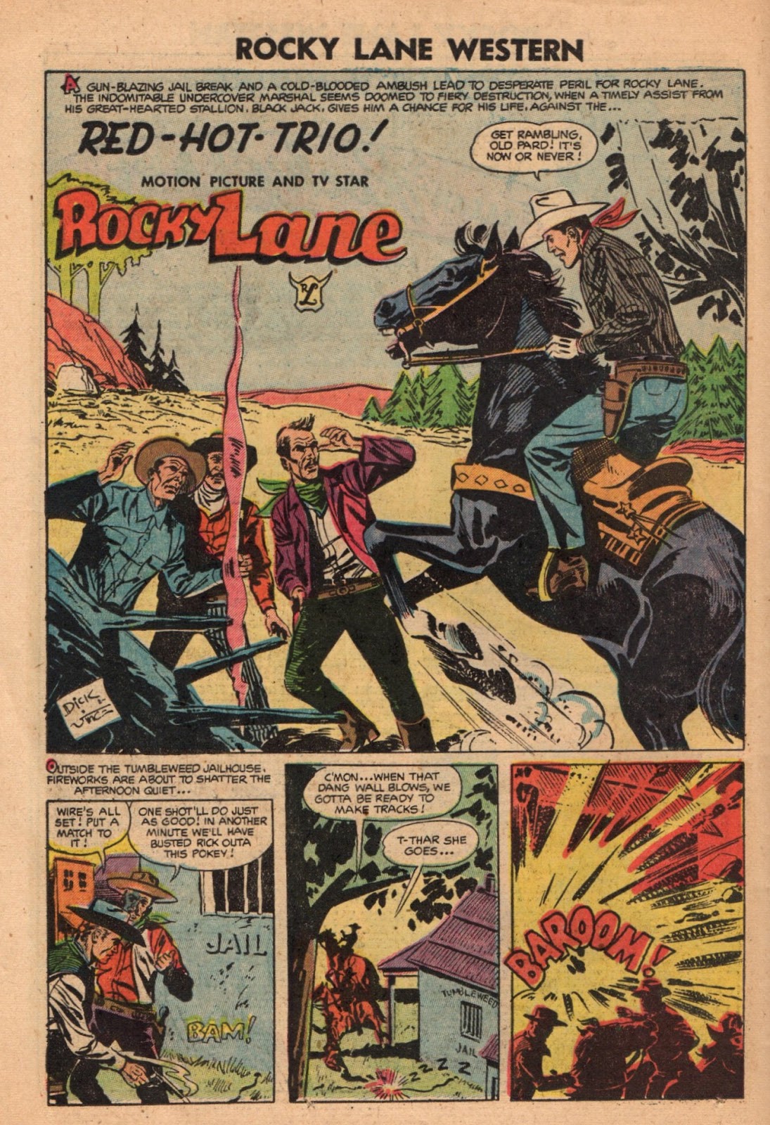 Rocky Lane Western (1954) issue 59 - Page 26
