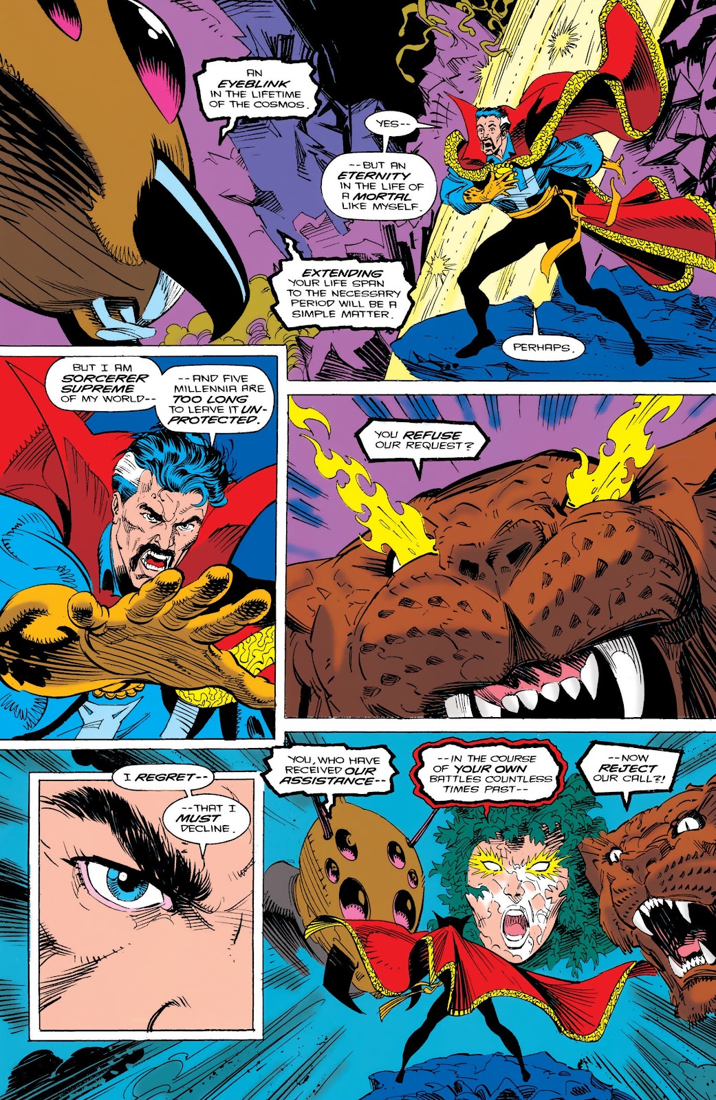 Doctor Strange Epic Collection: Infinity War issue Nightmare on Bleecker Street (Part 1) - Page 70