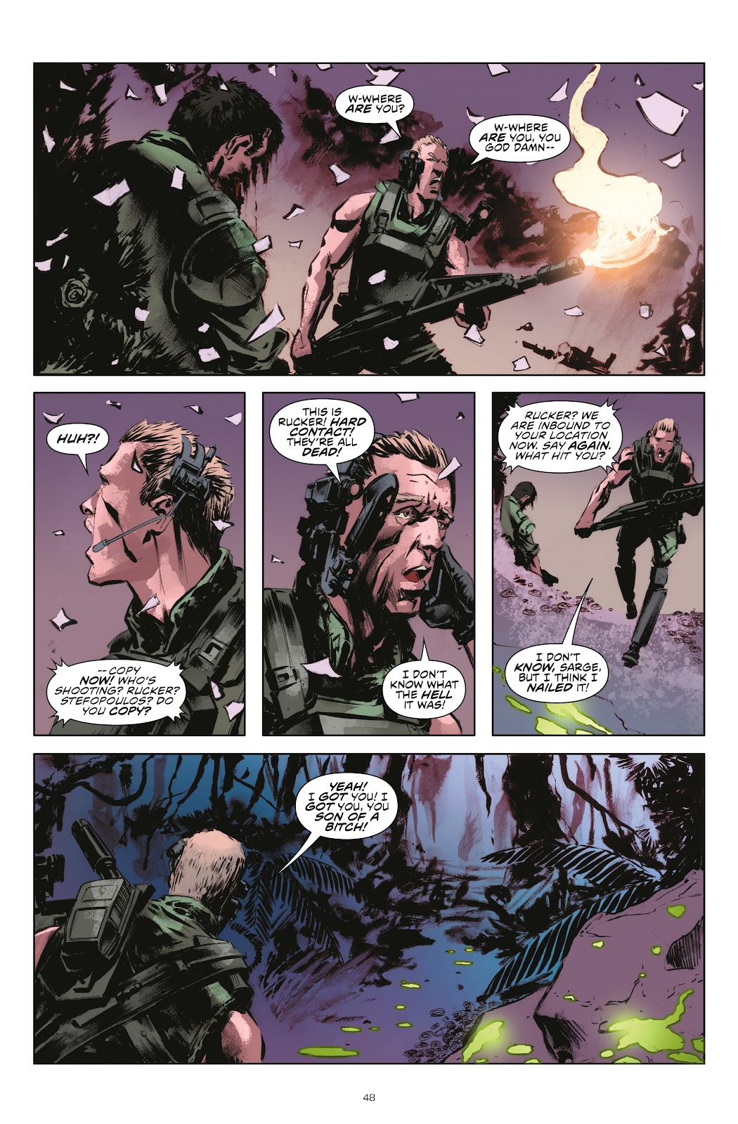 Aliens, Predator, Prometheus, AVP: Life and Death issue TPB (Part 1) - Page 49