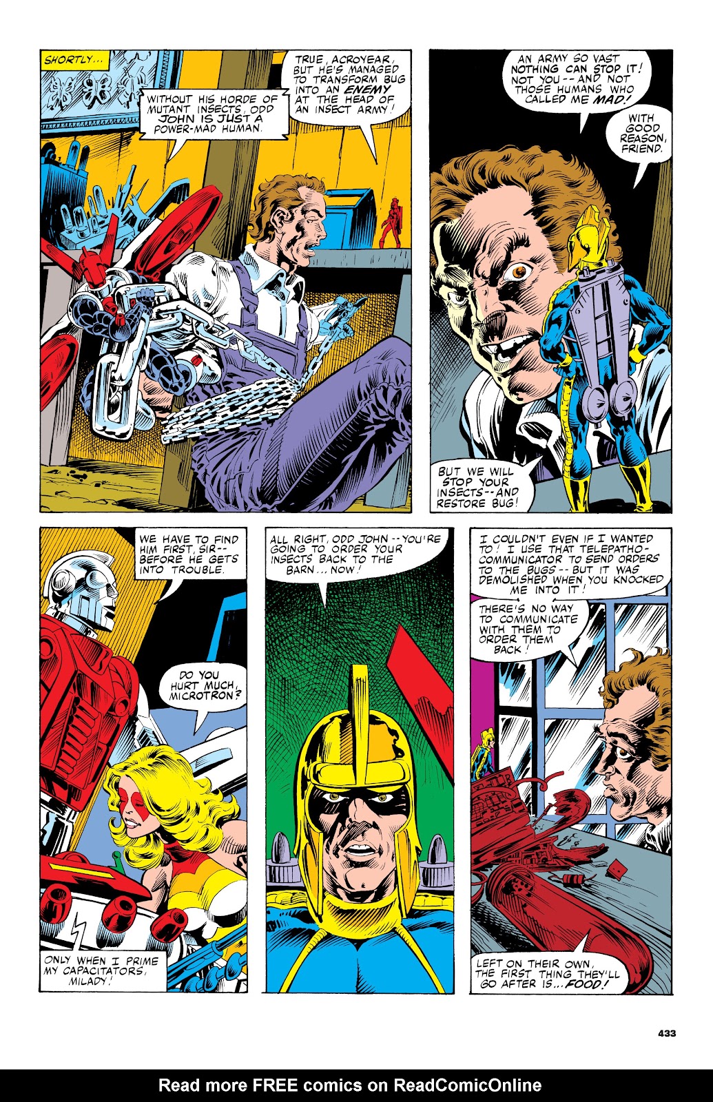 Micronauts: The Original Marvel Years Omnibus issue TPB (Part 2) - Page 170