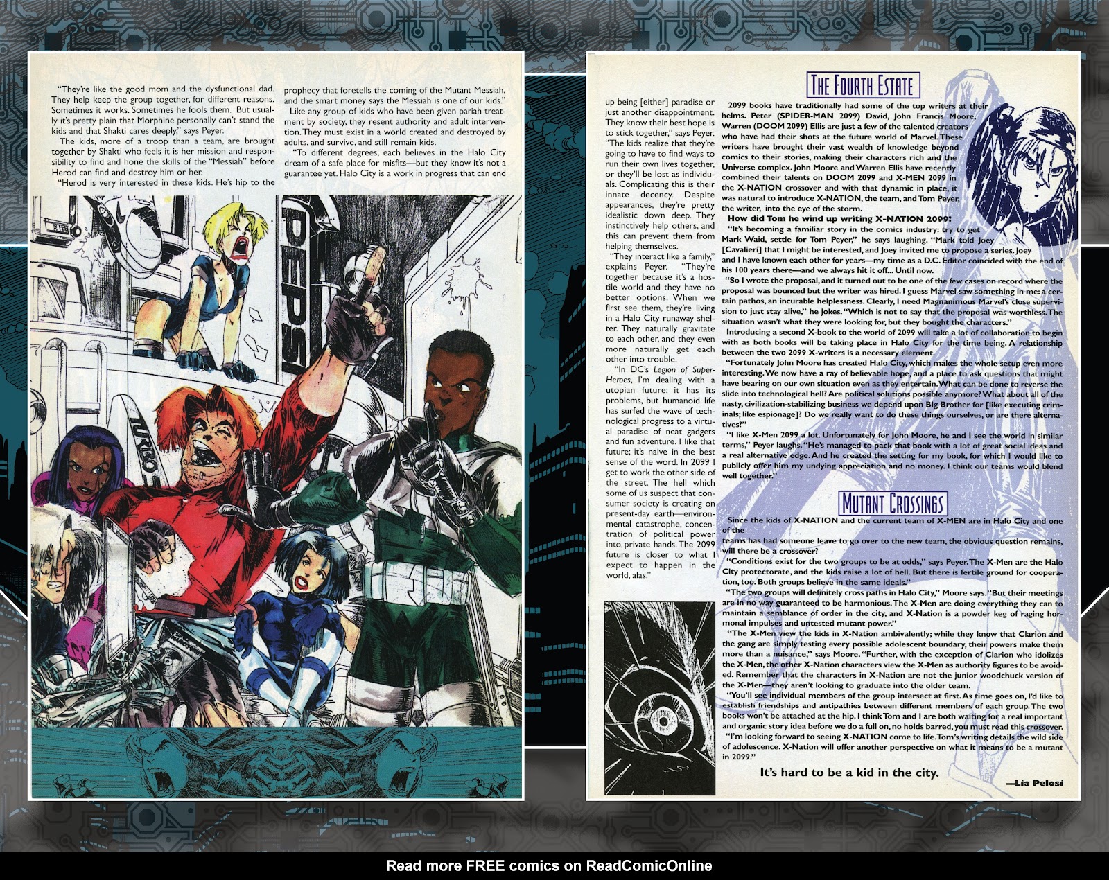 X-Men 2099 Omnibus issue TPB (Part 4) - Page 292