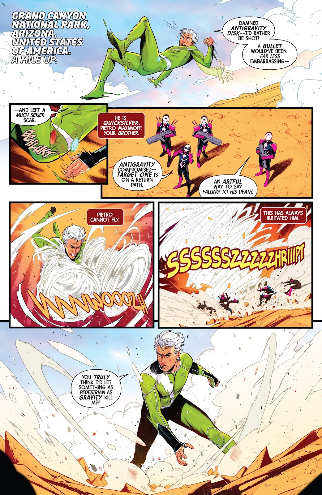 Scarlet Witch & Quicksilver issue 2 - Page 3