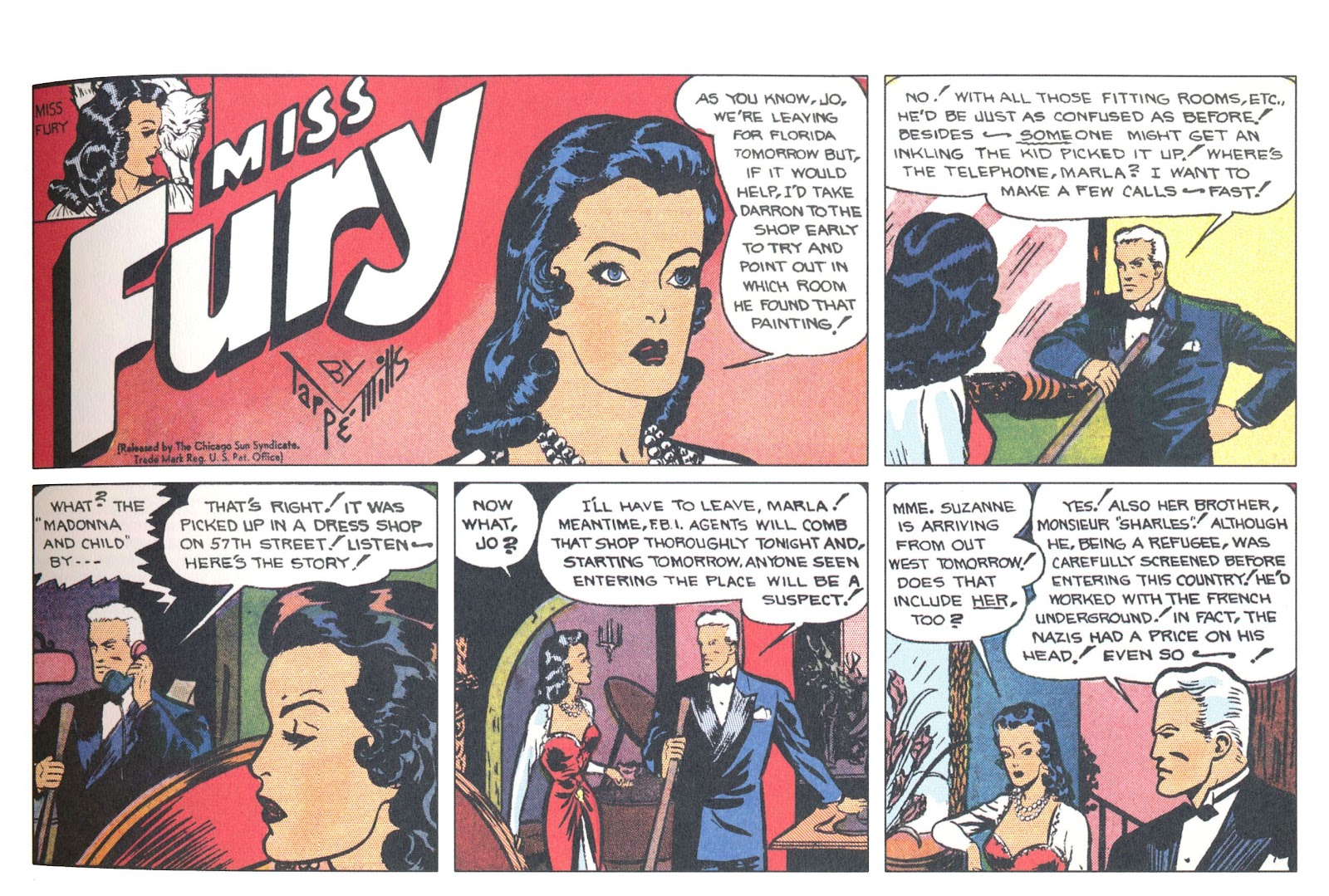 Miss Fury Sensational Sundays 1944-1949 issue TPB (Part 1) - Page 209