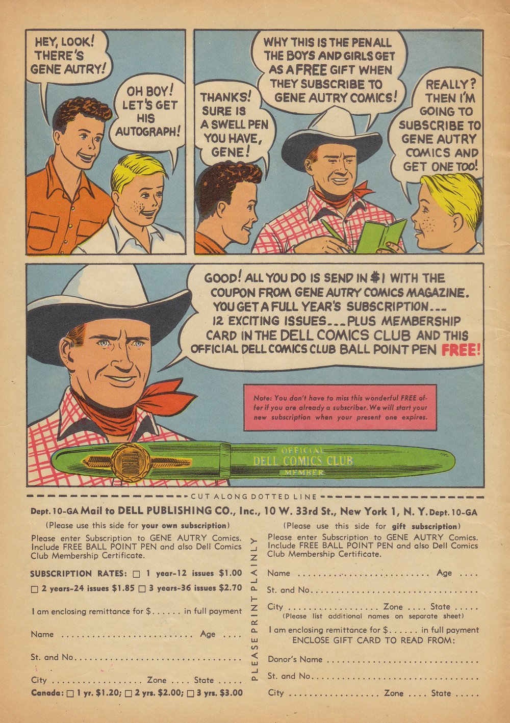 Gene Autry Comics (1946) issue 80 - Page 2