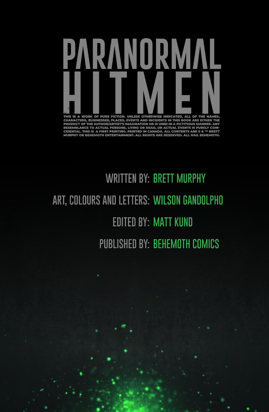 Paranormal Hitmen issue TPB - Page 2