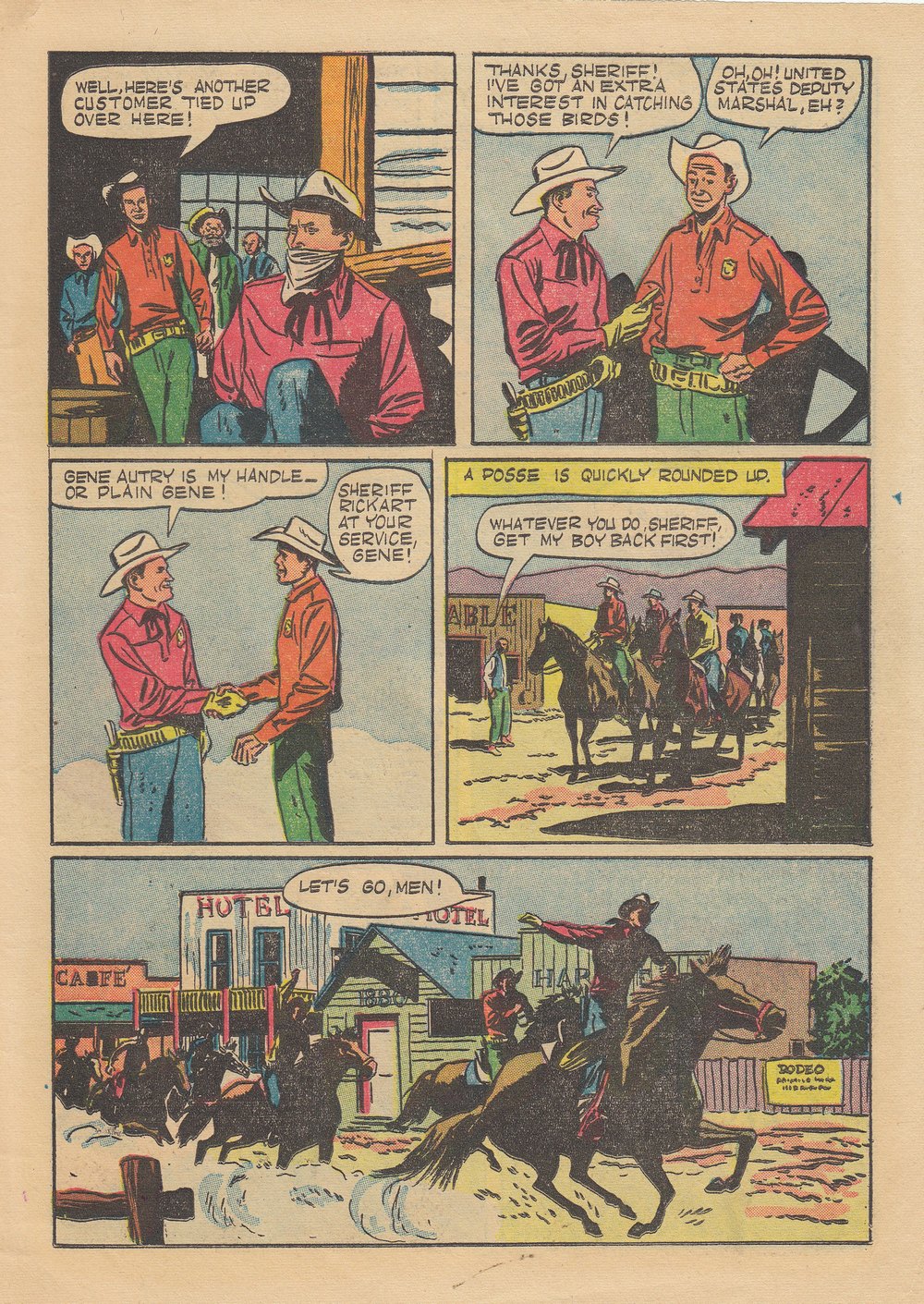 Gene Autry Comics (1946) issue 31 - Page 7