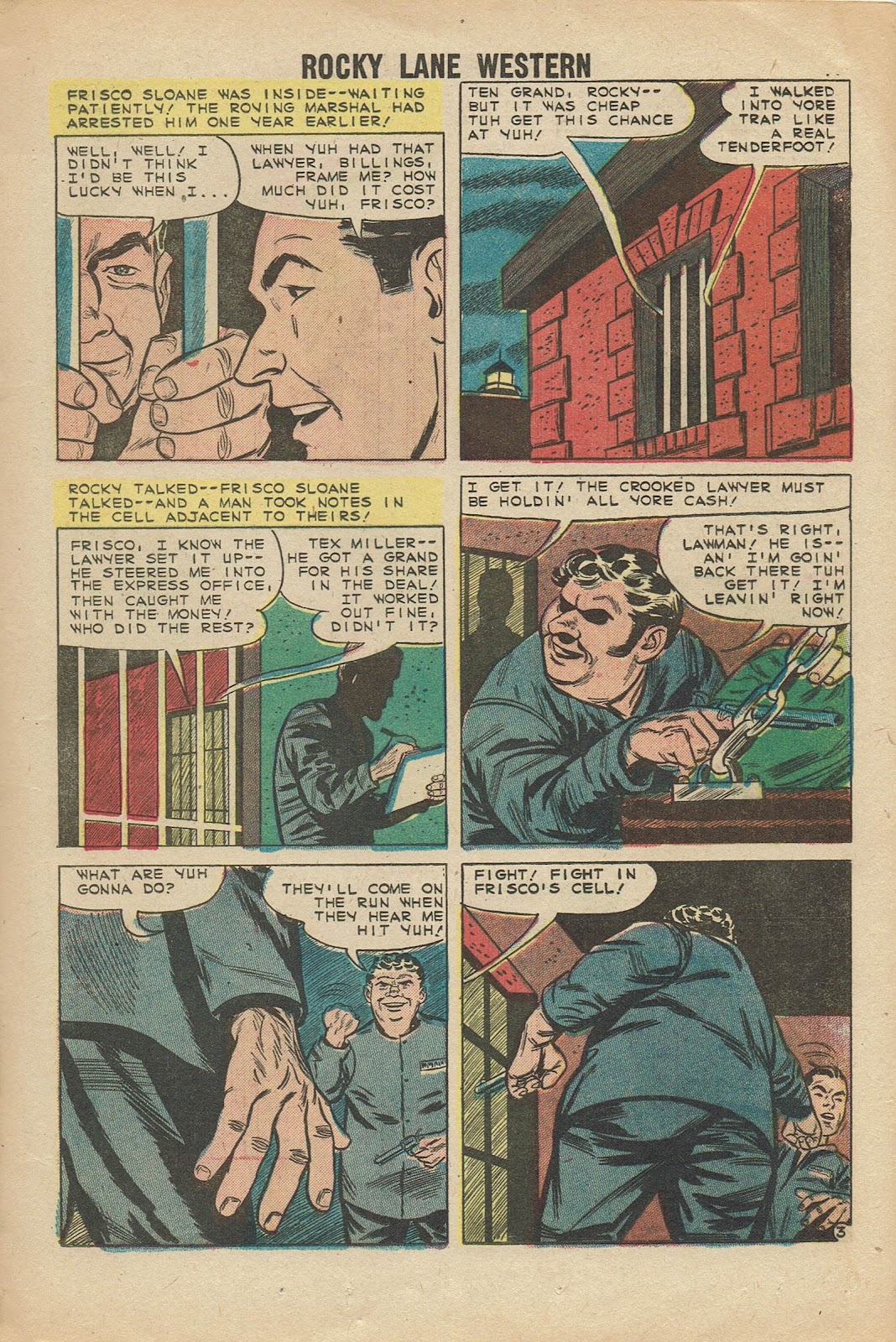 Rocky Lane Western (1954) issue 85 - Page 17