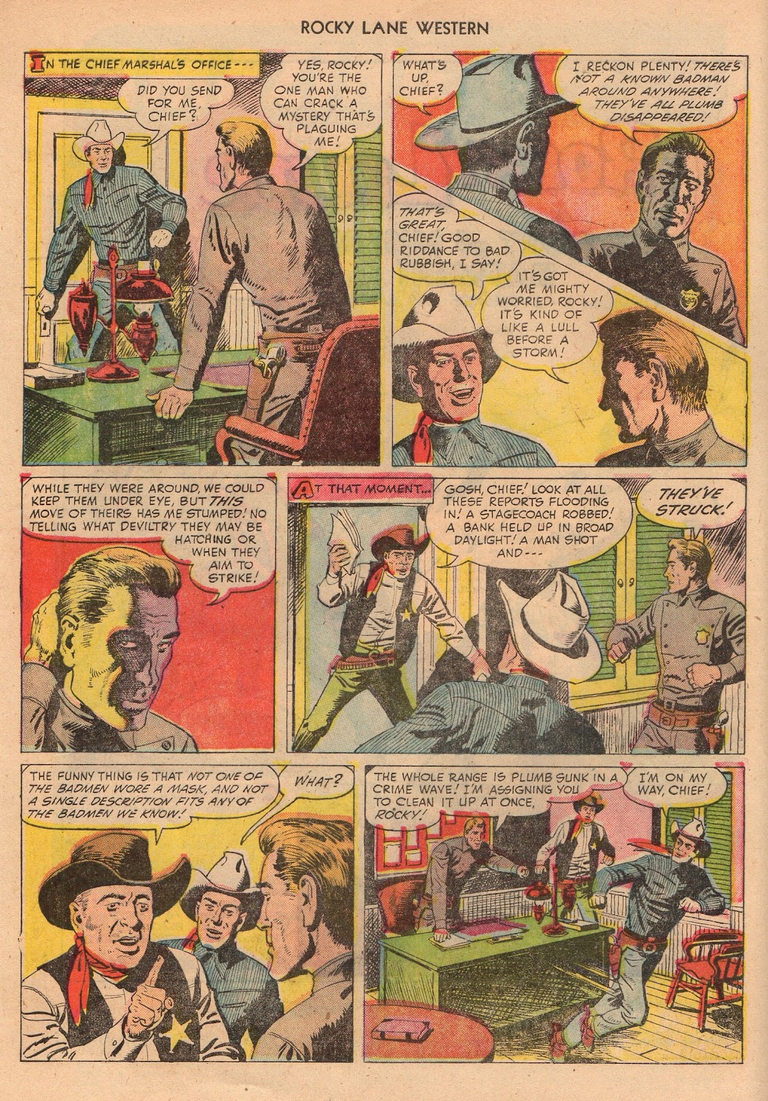 Rocky Lane Western (1954) issue 68 - Page 4