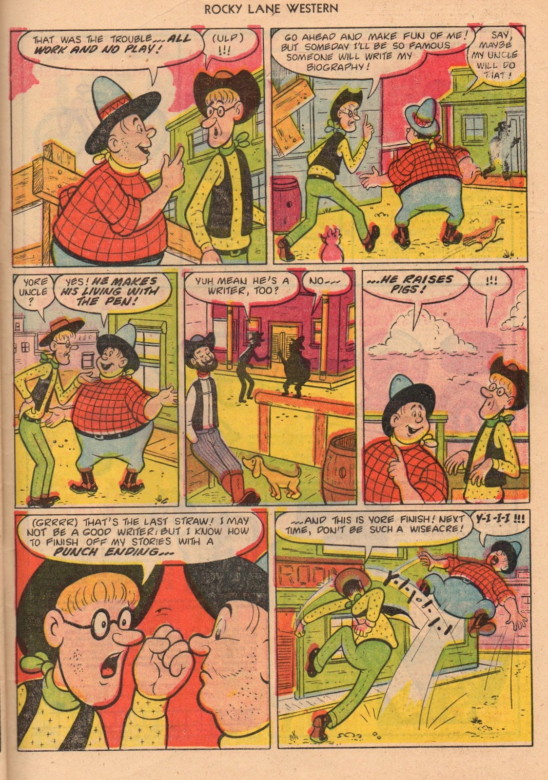 Rocky Lane Western (1954) issue 68 - Page 33