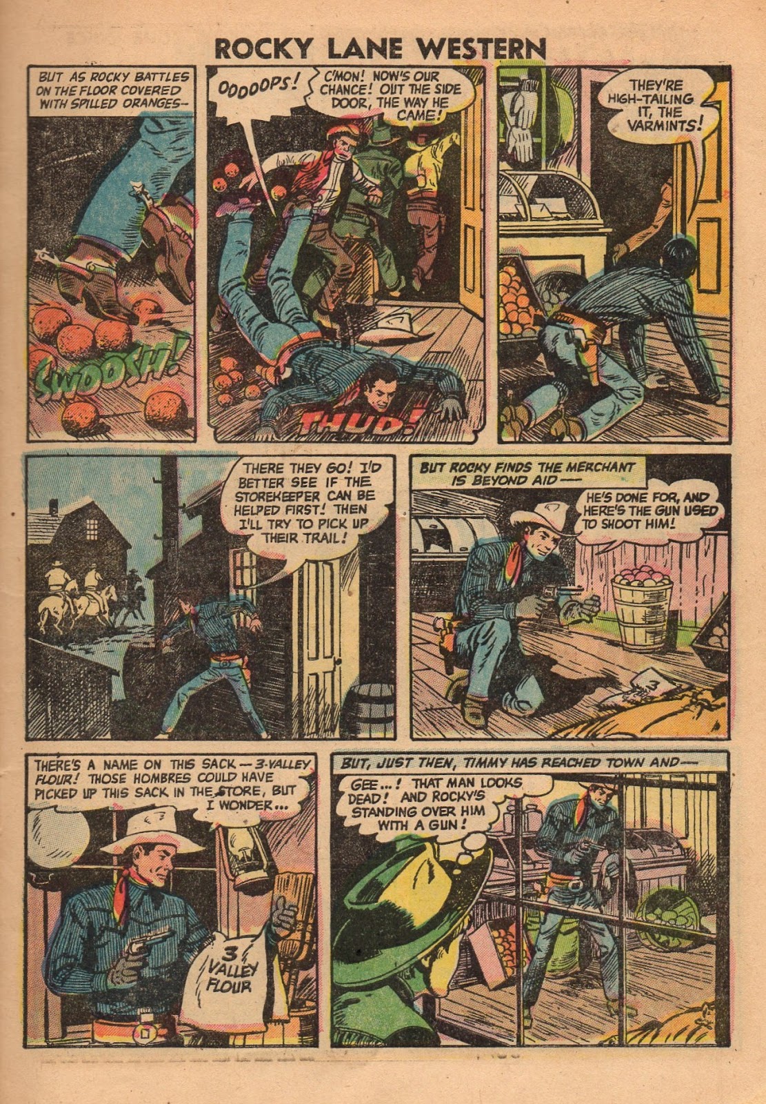 Rocky Lane Western (1954) issue 69 - Page 7