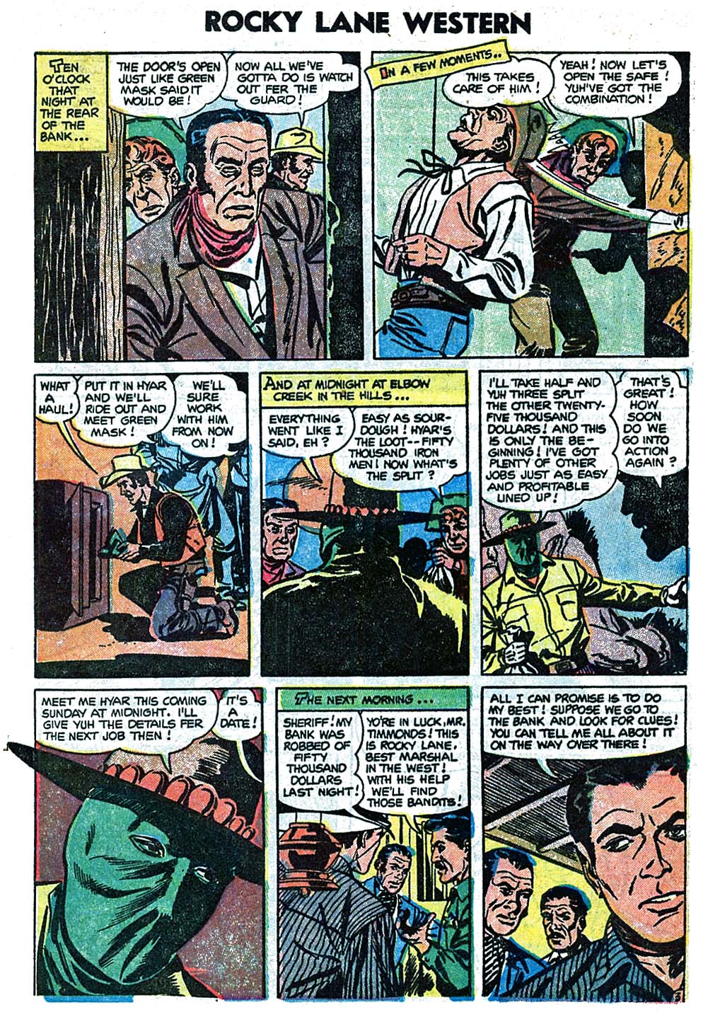 Rocky Lane Western (1954) issue 60 - Page 4