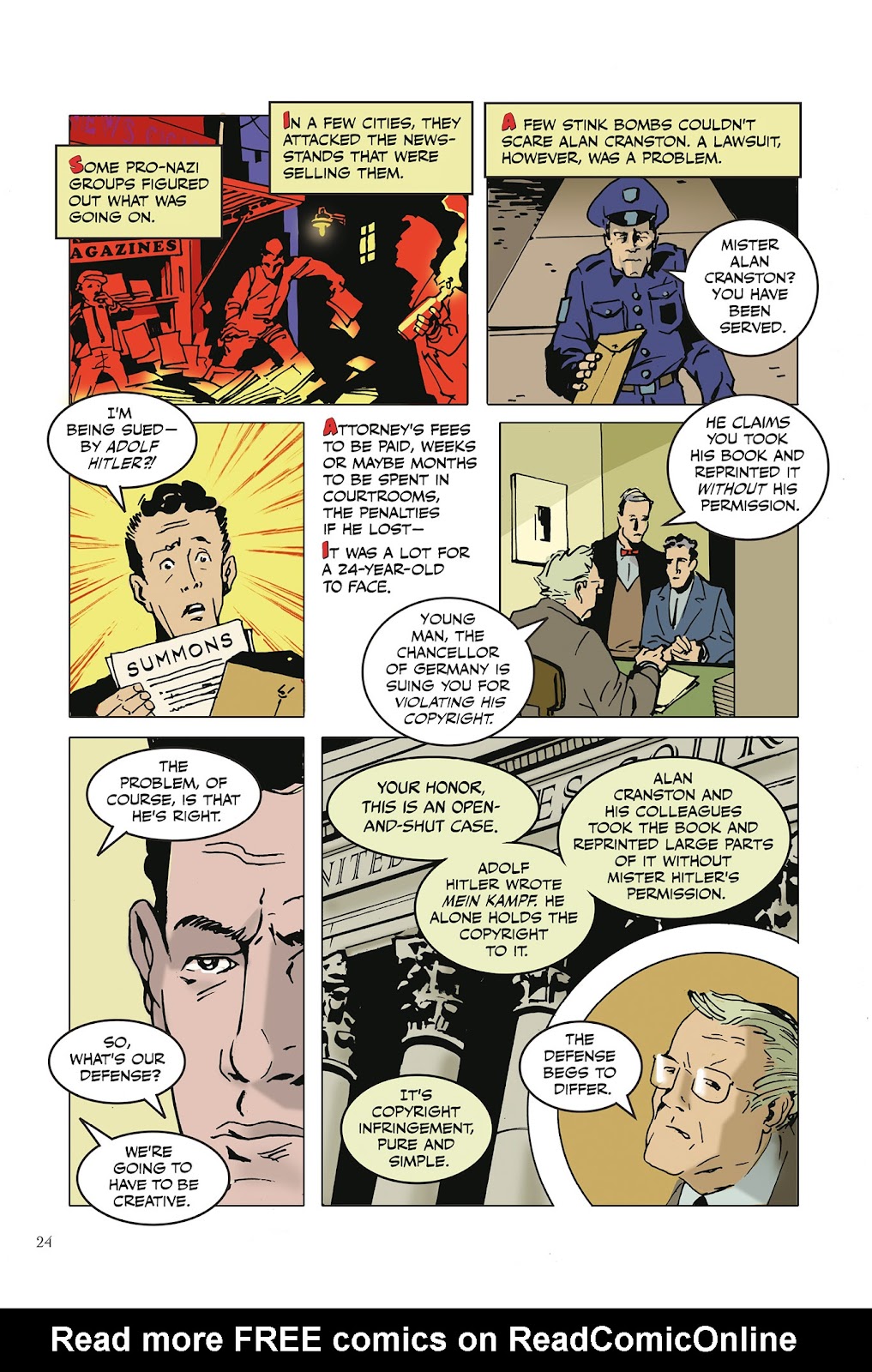 Whistleblowers: Four Who Fought to Expose the Holocaust to America issue TPB - Page 22