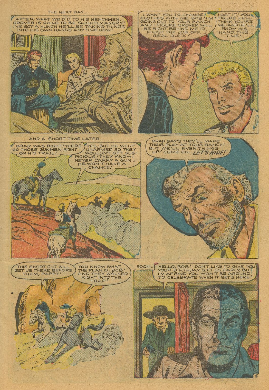 Blazing Western (1954) issue 1 - Page 7