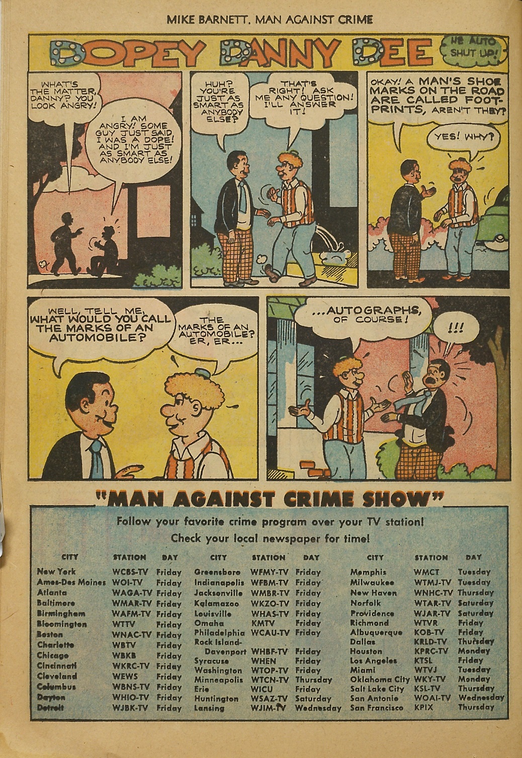 Mike Barnett, Man Against Crime issue 4 - Page 14