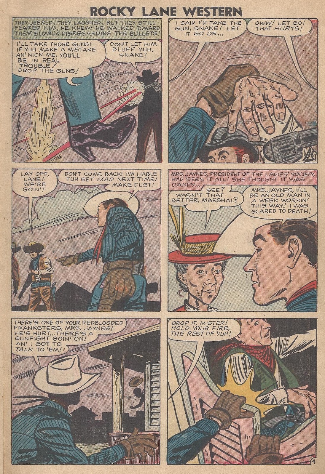 Rocky Lane Western (1954) issue 80 - Page 6