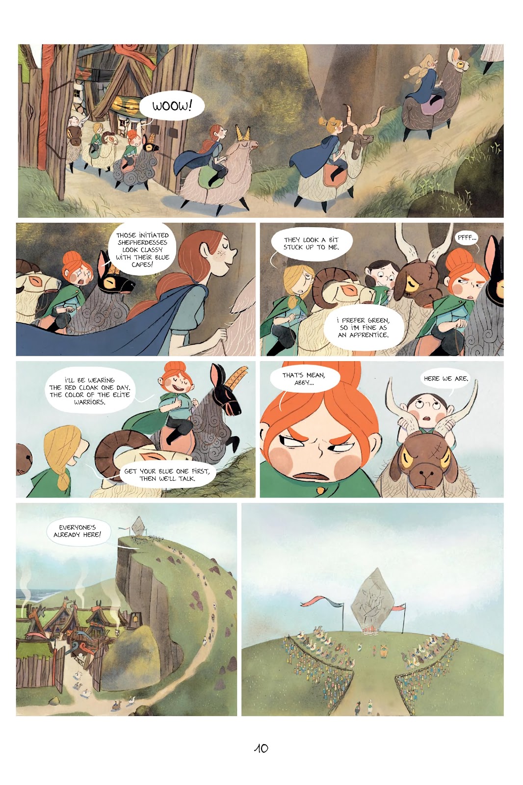 Shepherdess Warriors issue TPB - Page 11