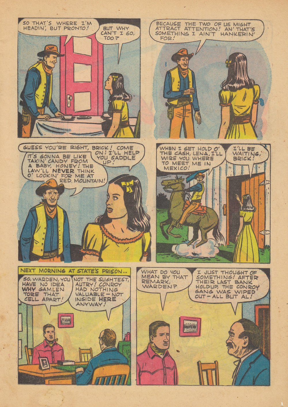 Gene Autry Comics (1946) issue 33 - Page 9