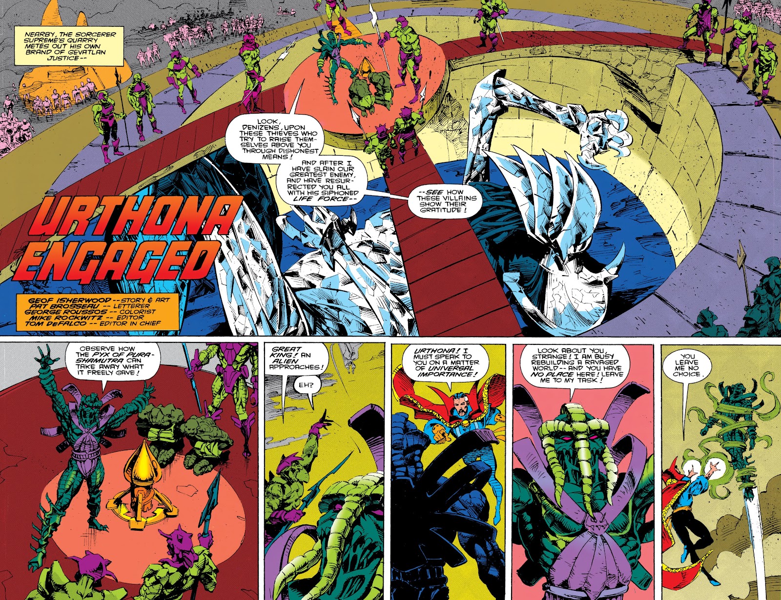 Doctor Strange Epic Collection: Infinity War issue Nightmare on Bleecker Street (Part 2) - Page 148
