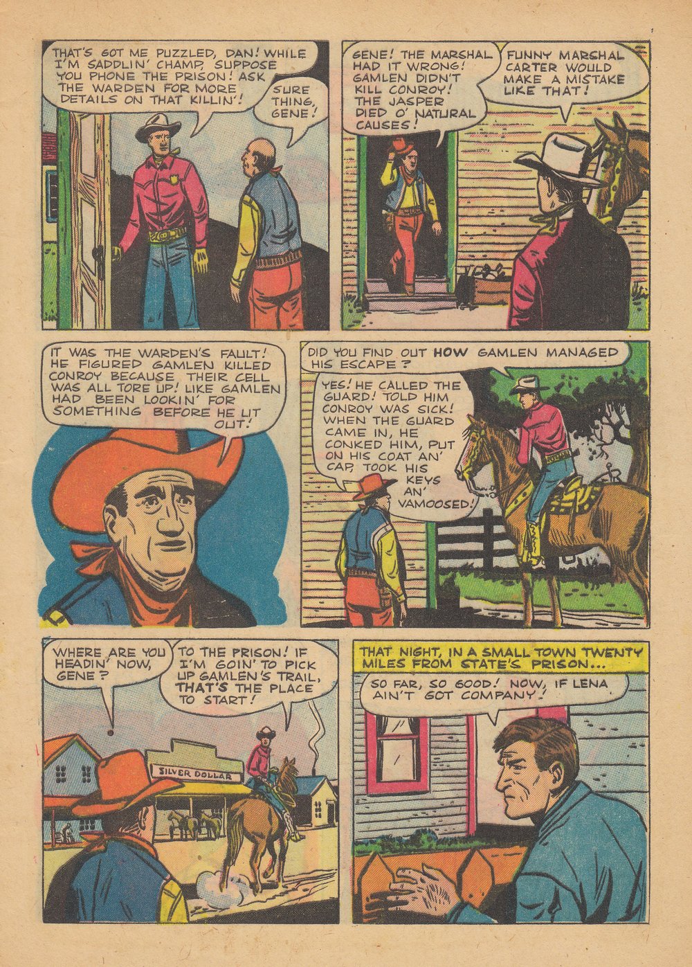 Gene Autry Comics (1946) issue 33 - Page 5