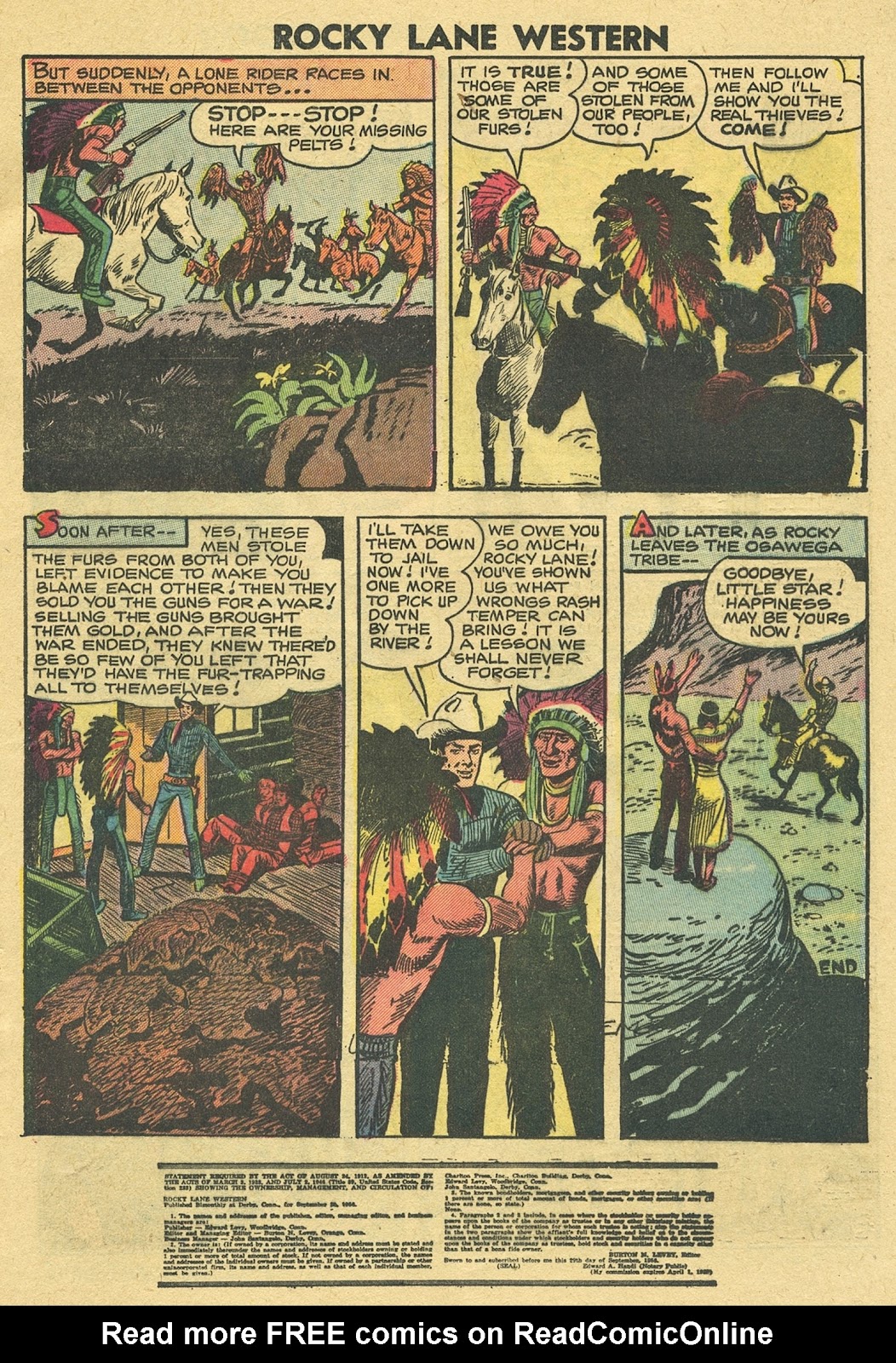 Rocky Lane Western (1954) issue 75 - Page 25