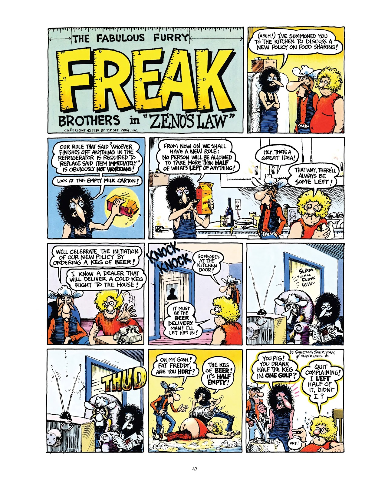 The Fabulous Furry Freak Brothers: In the 21st Century and Other Follies issue TPB - Page 56