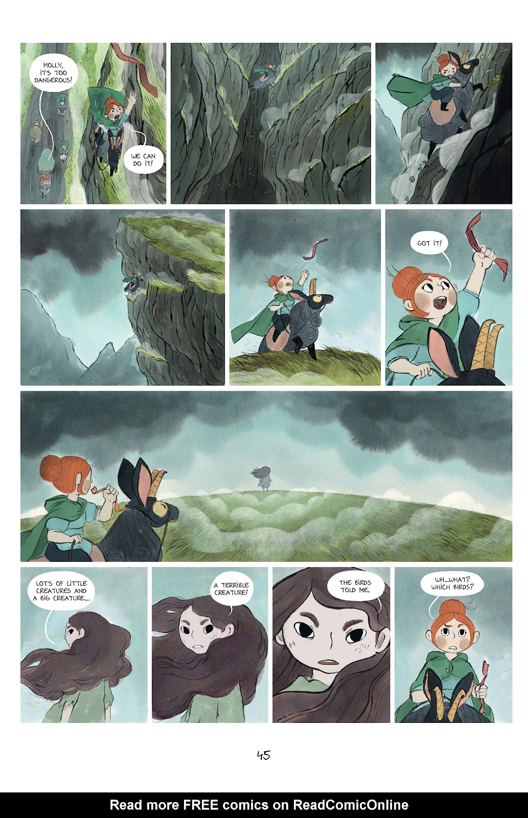 Shepherdess Warriors issue TPB - Page 46