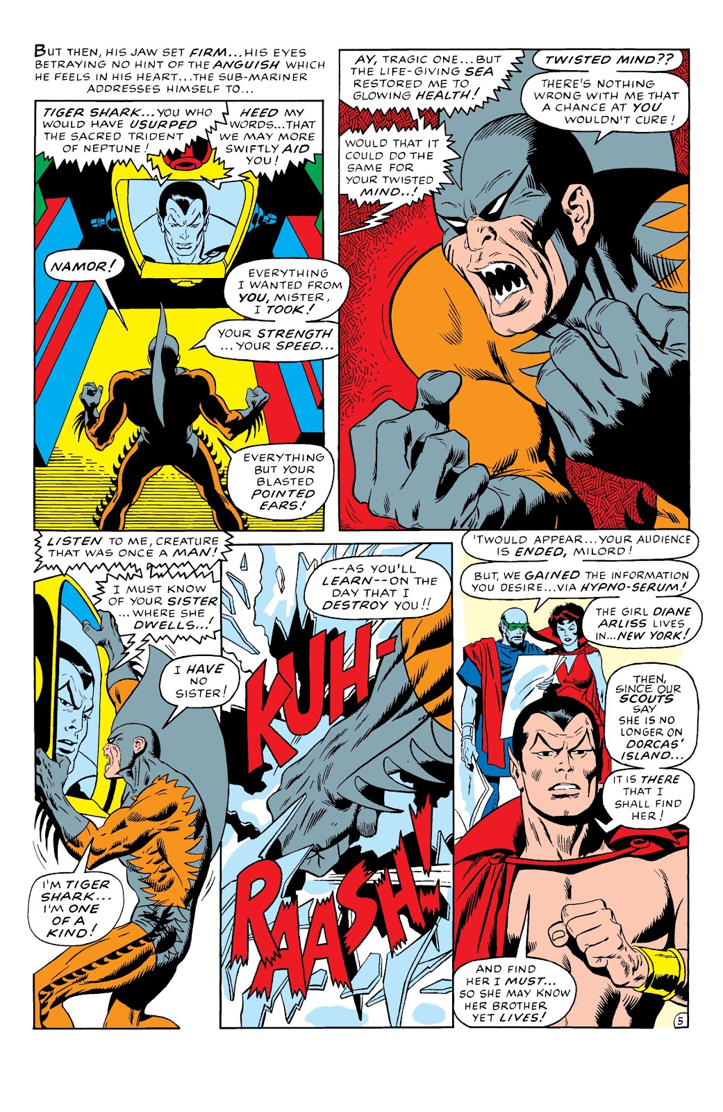 Namor, The Sub-Mariner Epic Collection: Enter The Sub-Mariner issue Who Strikes For Atlantis (Part 1) - Page 73