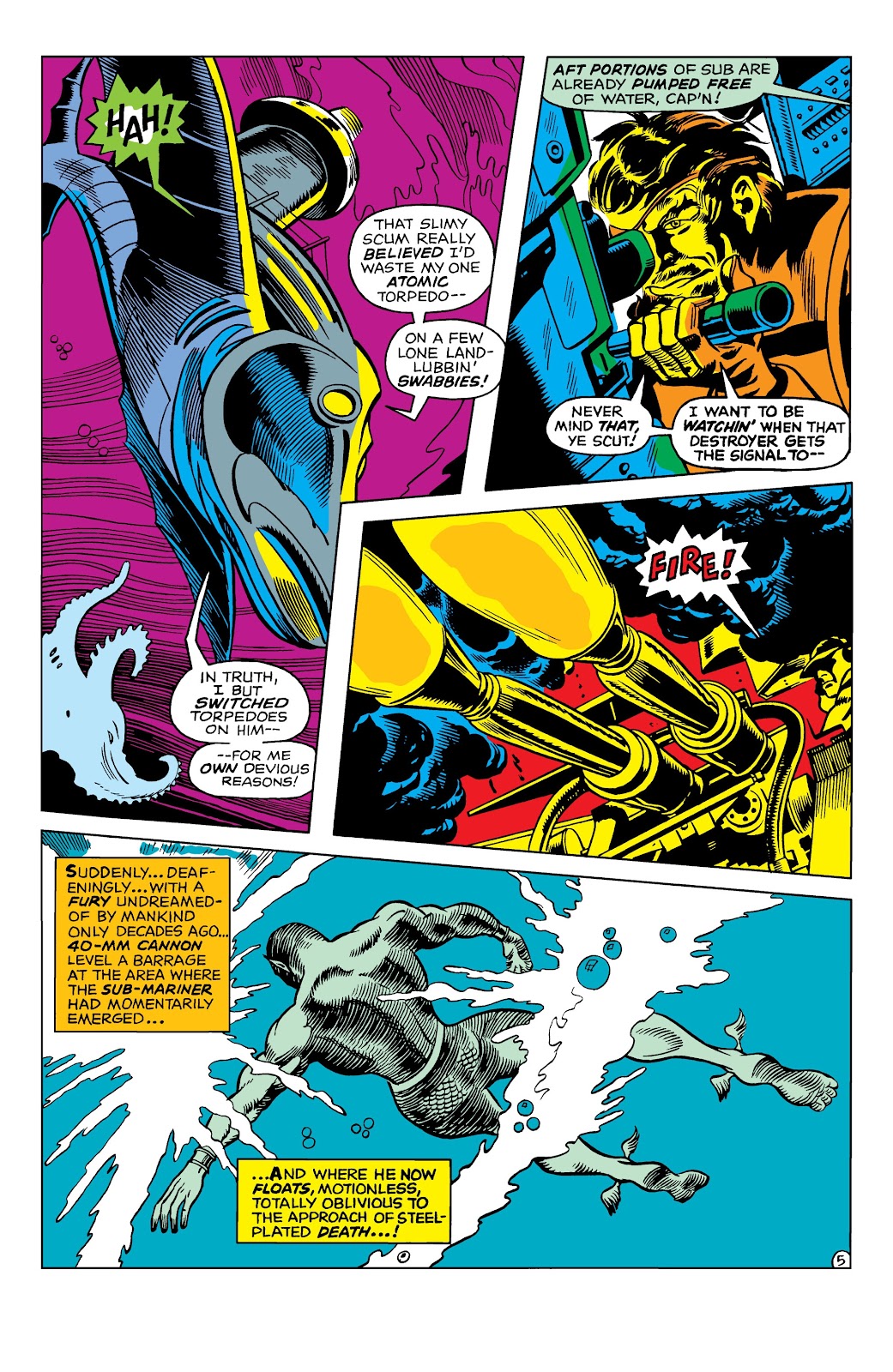 Namor, The Sub-Mariner Epic Collection: Enter The Sub-Mariner issue Who Strikes For Atlantis (Part 1) - Page 157