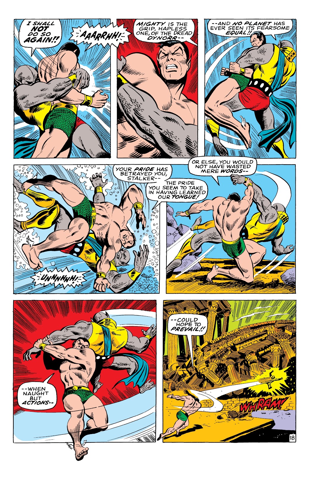 Namor, The Sub-Mariner Epic Collection: Enter The Sub-Mariner issue Who Strikes For Atlantis (Part 2) - Page 61