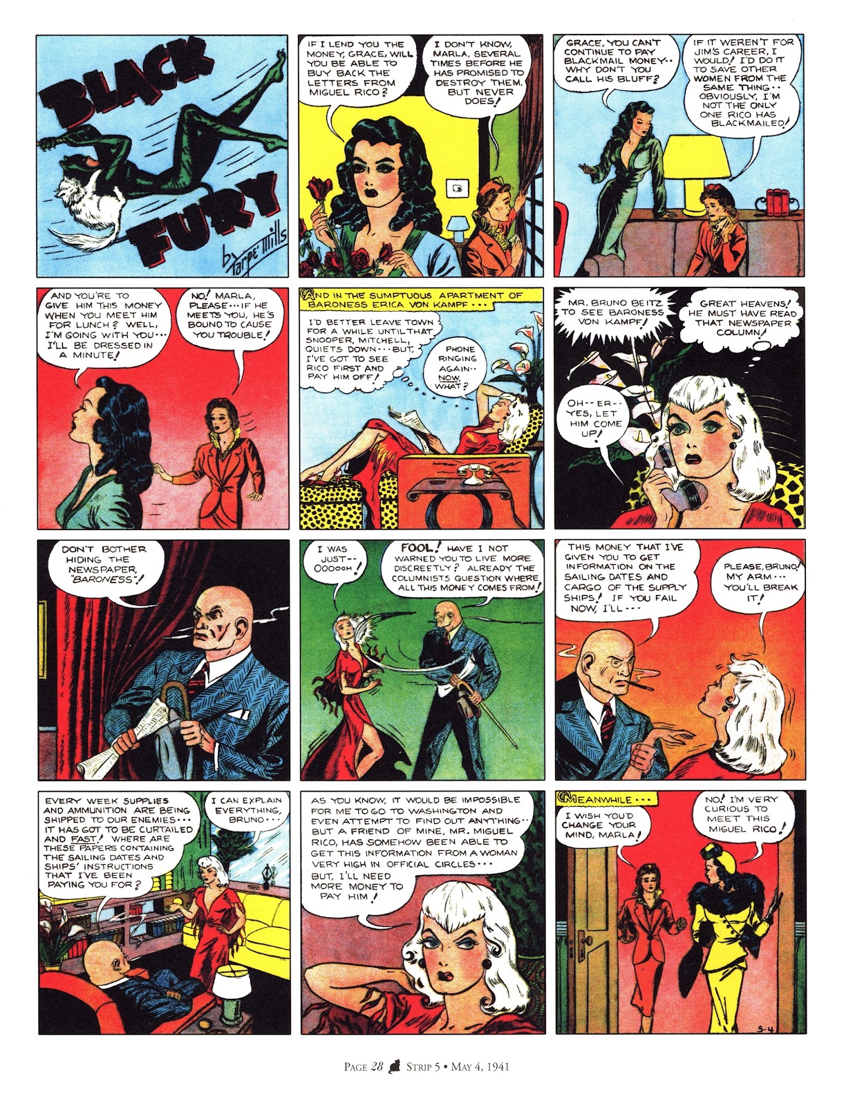 Miss Fury: Sensational Sundays 1941-1944 issue TPB - Page 36