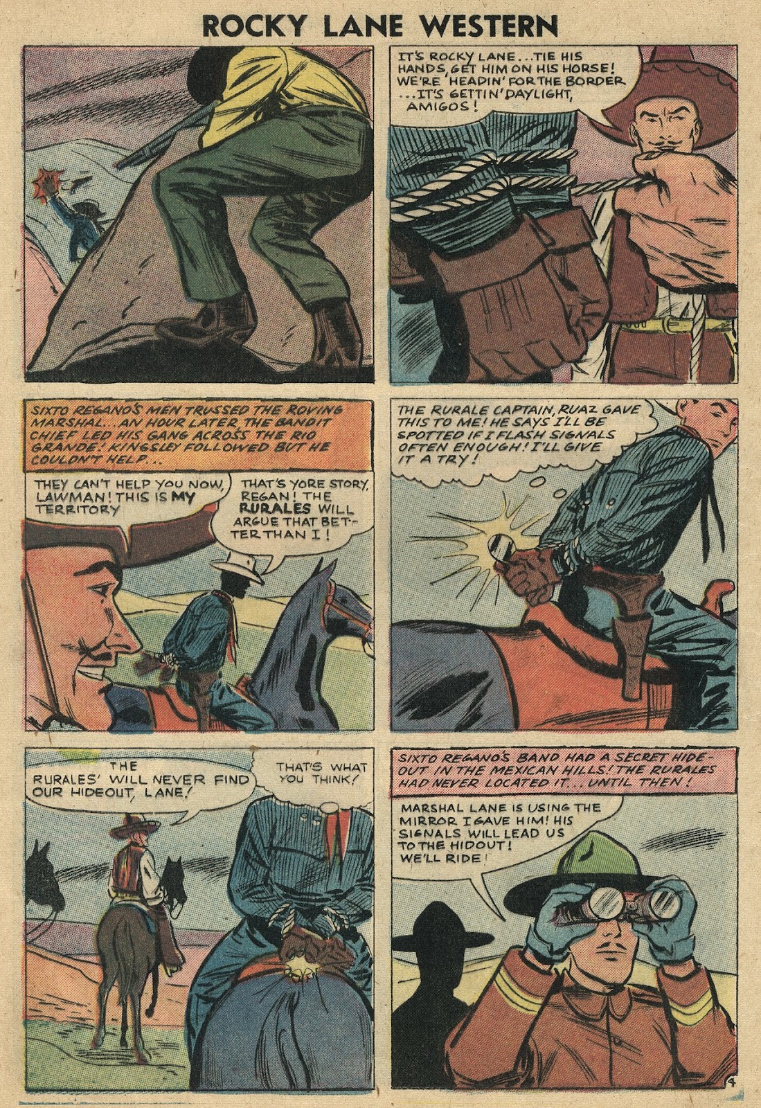 Rocky Lane Western (1954) issue 82 - Page 12