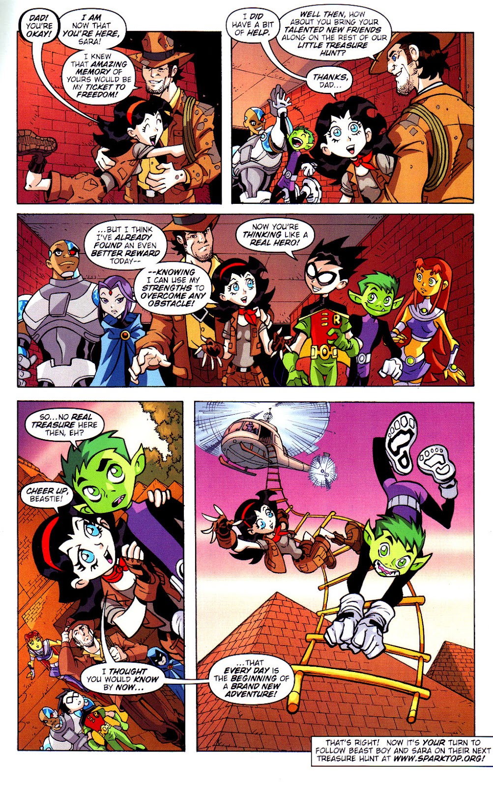 Teen Titans: Sparktop issue Full - Page 7