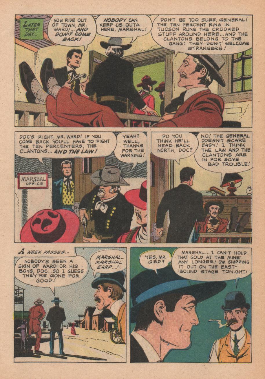 Hugh O'Brian, Famous Marshal Wyatt Earp issue 11 - Page 8