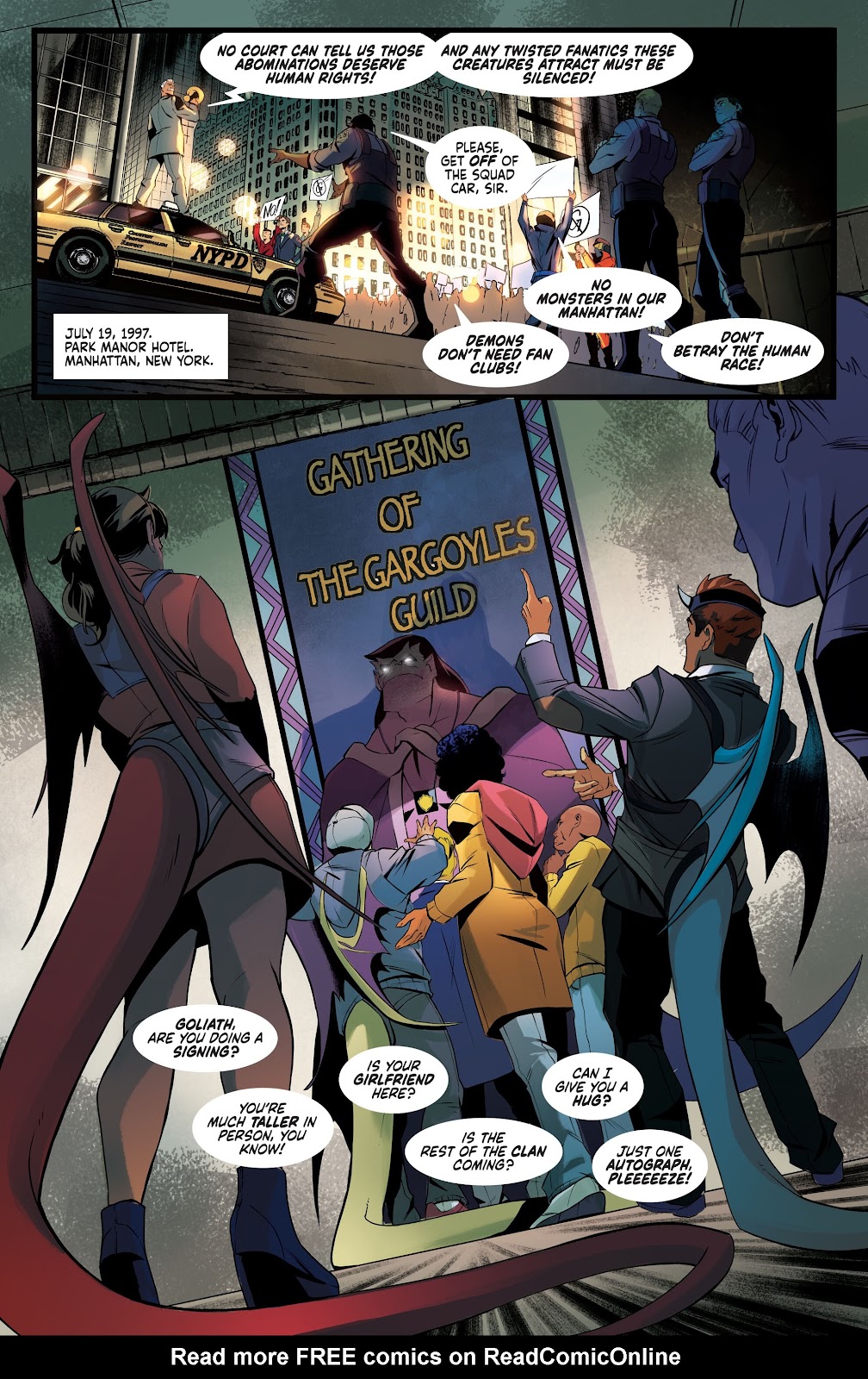 Gargoyles: Quest issue 1 - Page 11