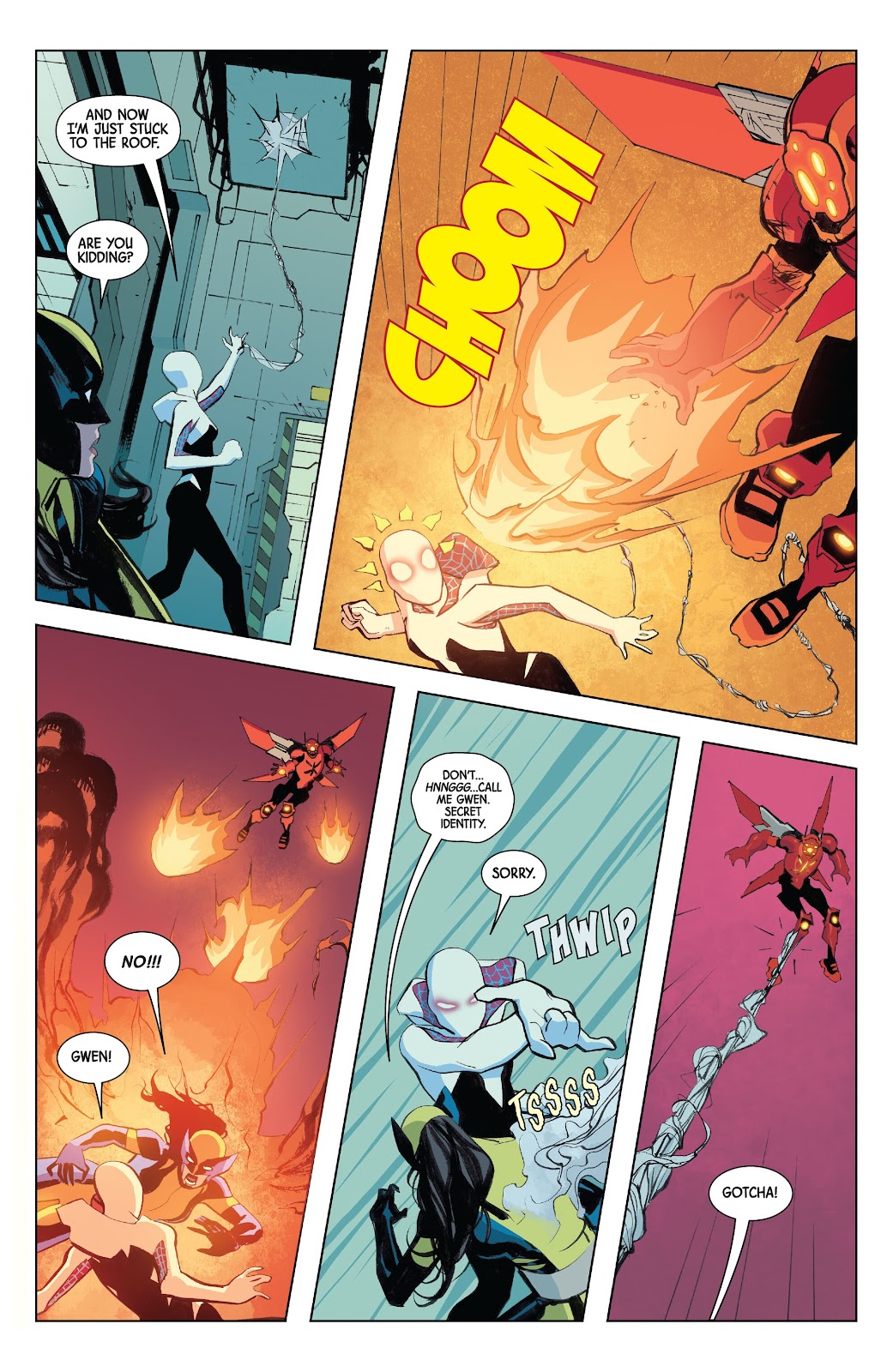 Spider-Gwen: Ghost-Spider Modern Era Epic Collection: Edge of Spider-Verse issue Weapon of Choice (Part 1) - Page 57