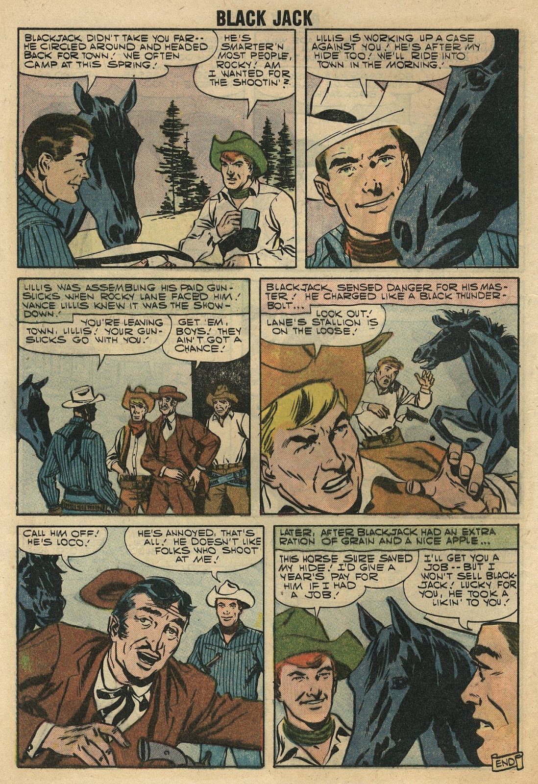 Rocky Lane's Black Jack issue 20 - Page 8