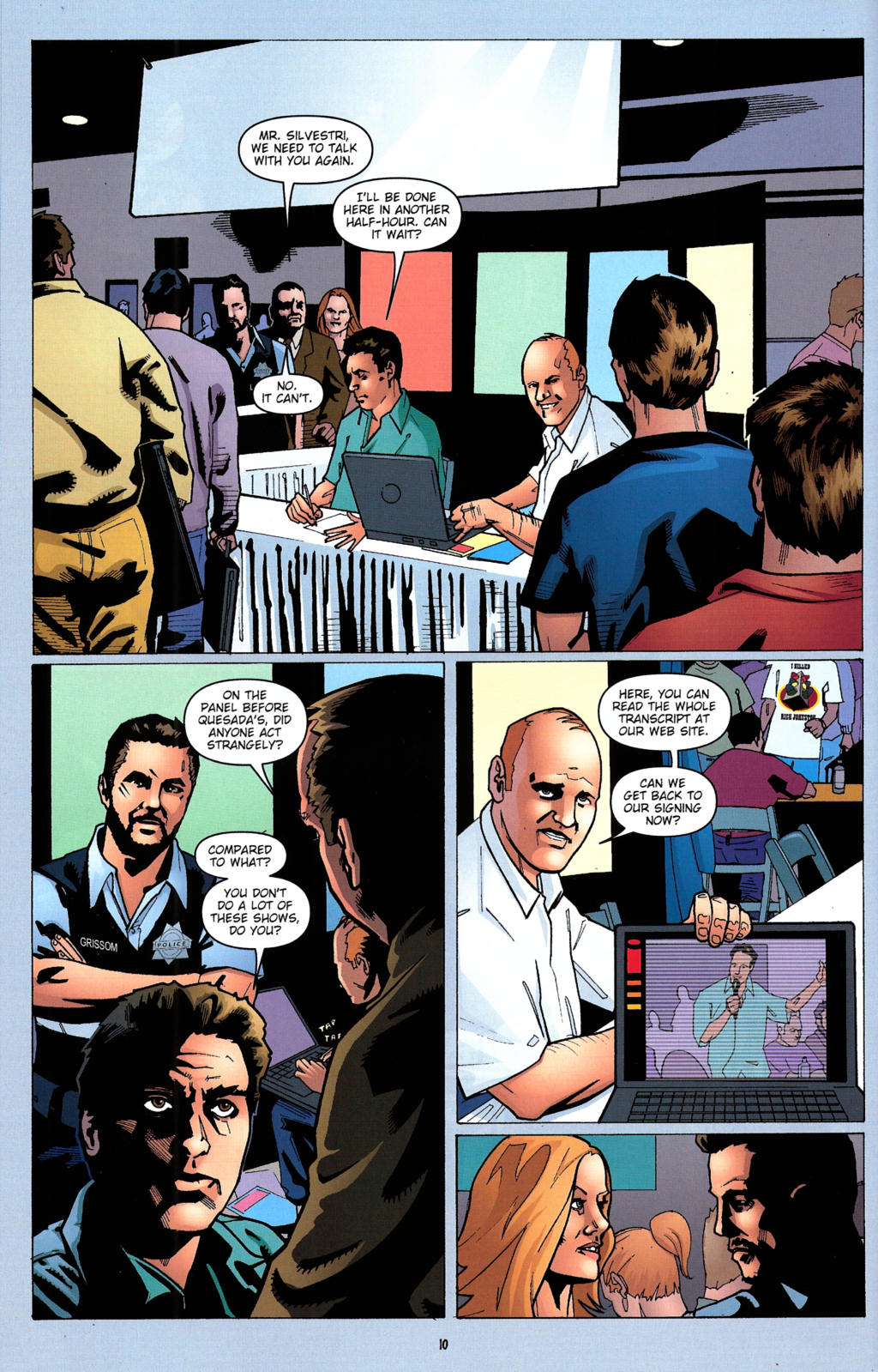 CSI: Dying in the Gutters issue 5 - Page 12