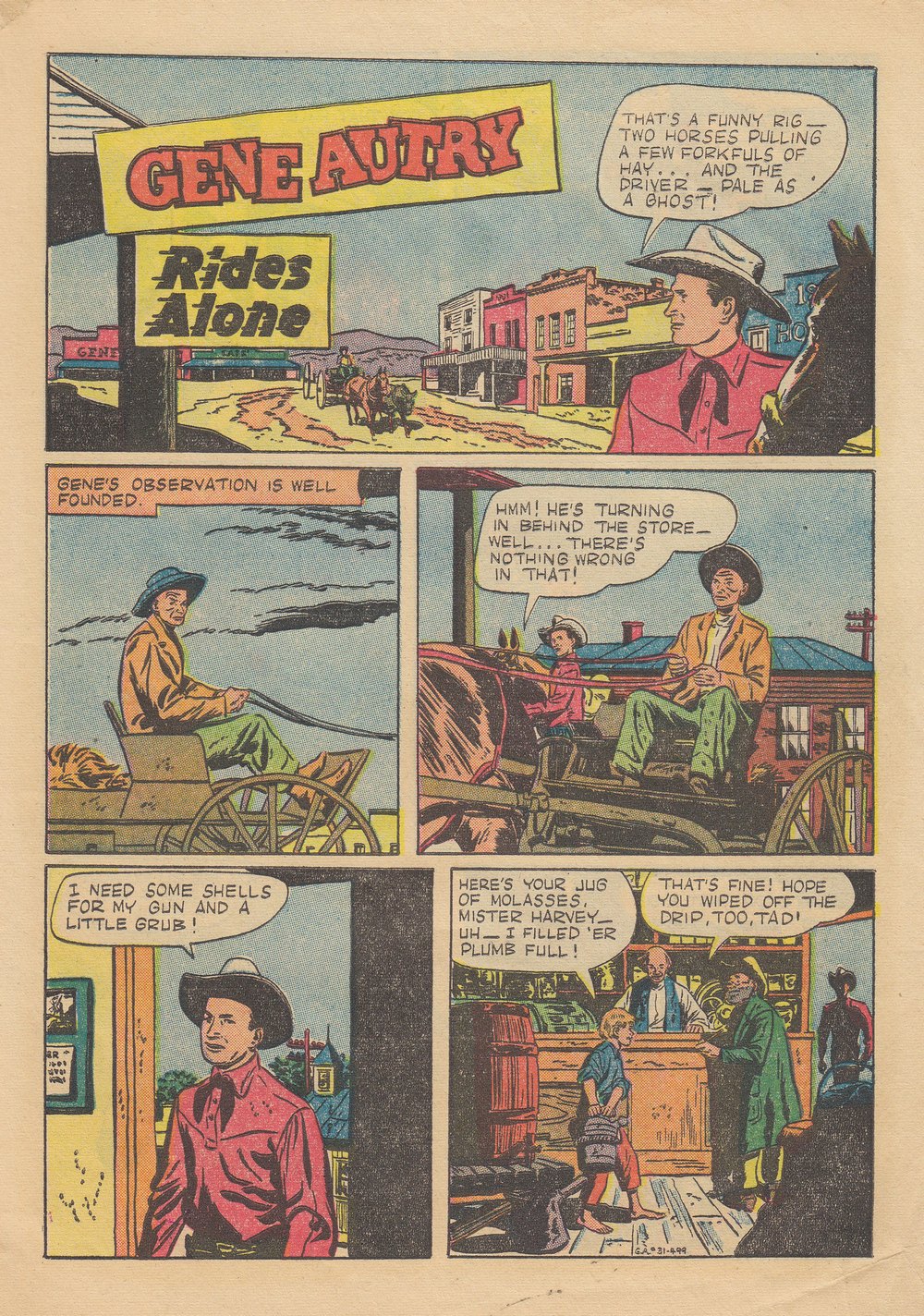 Gene Autry Comics (1946) issue 31 - Page 3