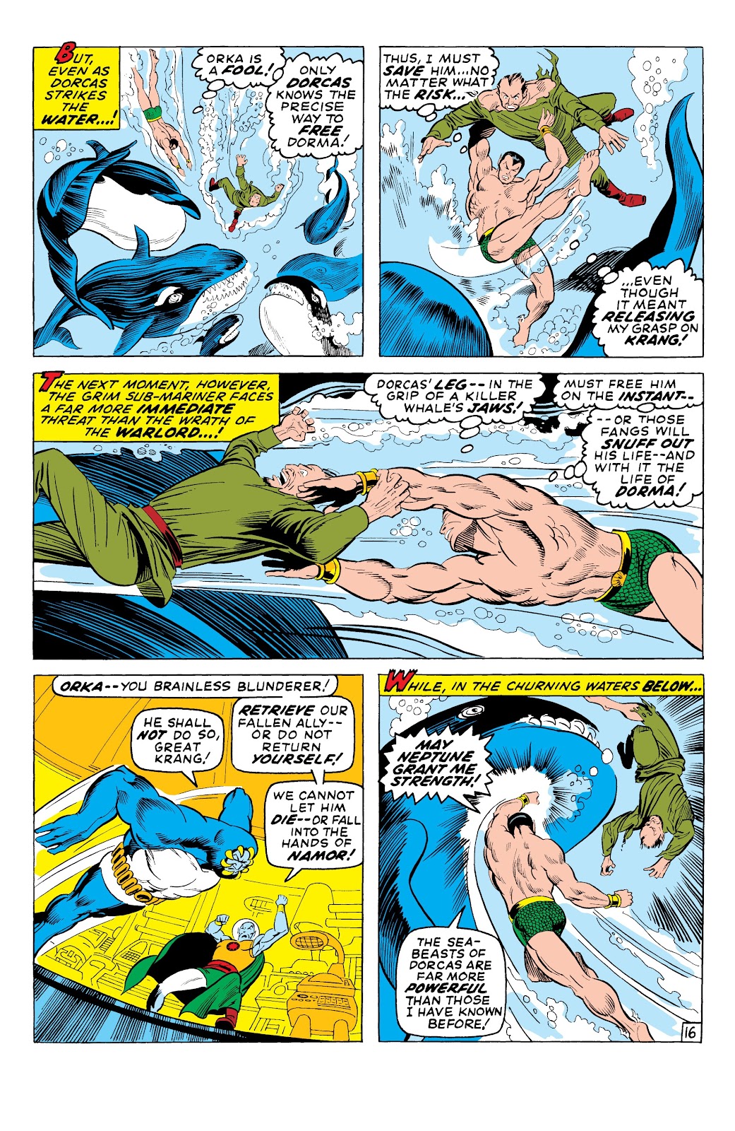 Namor, The Sub-Mariner Epic Collection: Enter The Sub-Mariner issue Who Strikes For Atlantis (Part 2) - Page 185