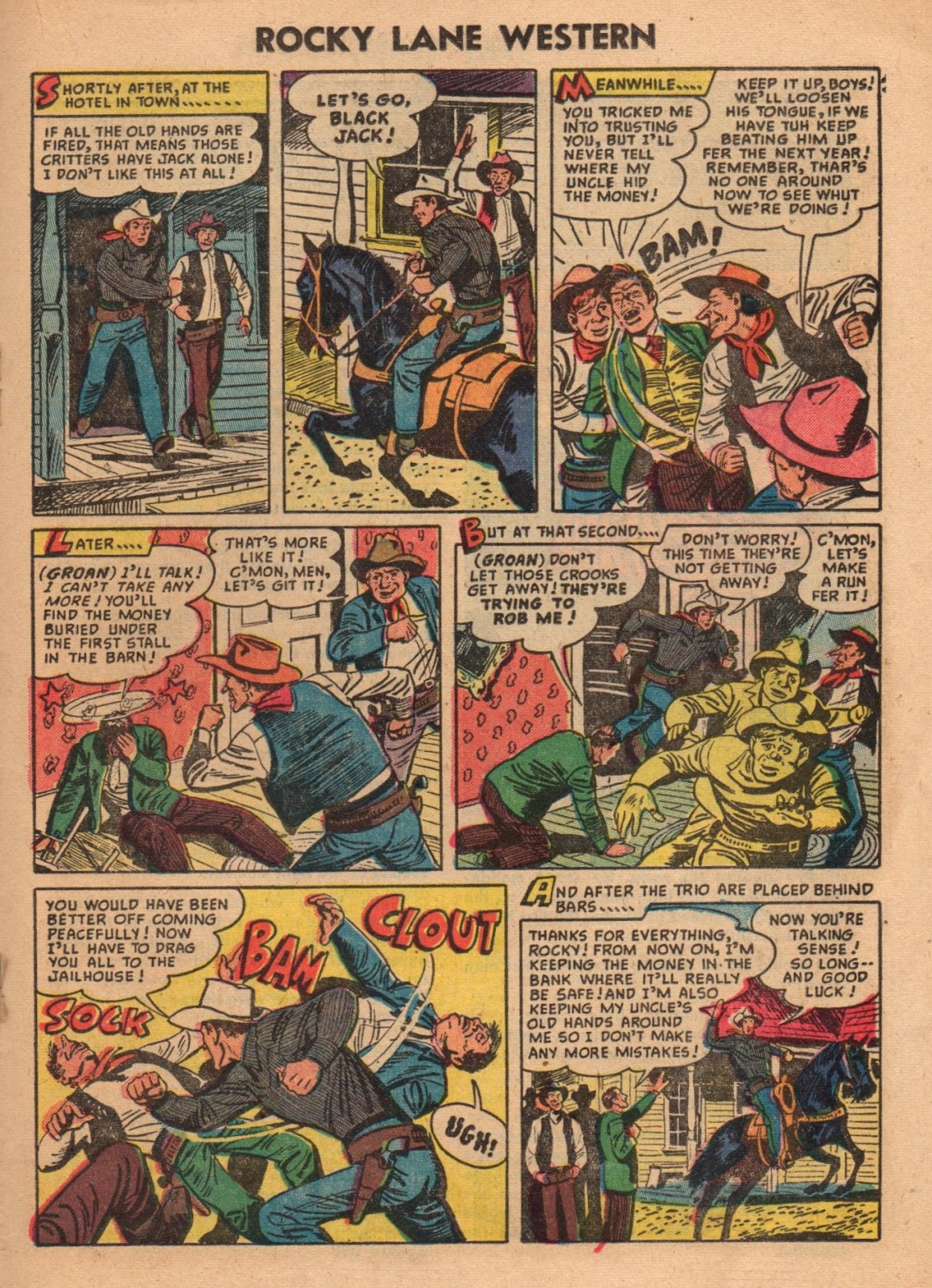 Rocky Lane Western (1954) issue 59 - Page 19