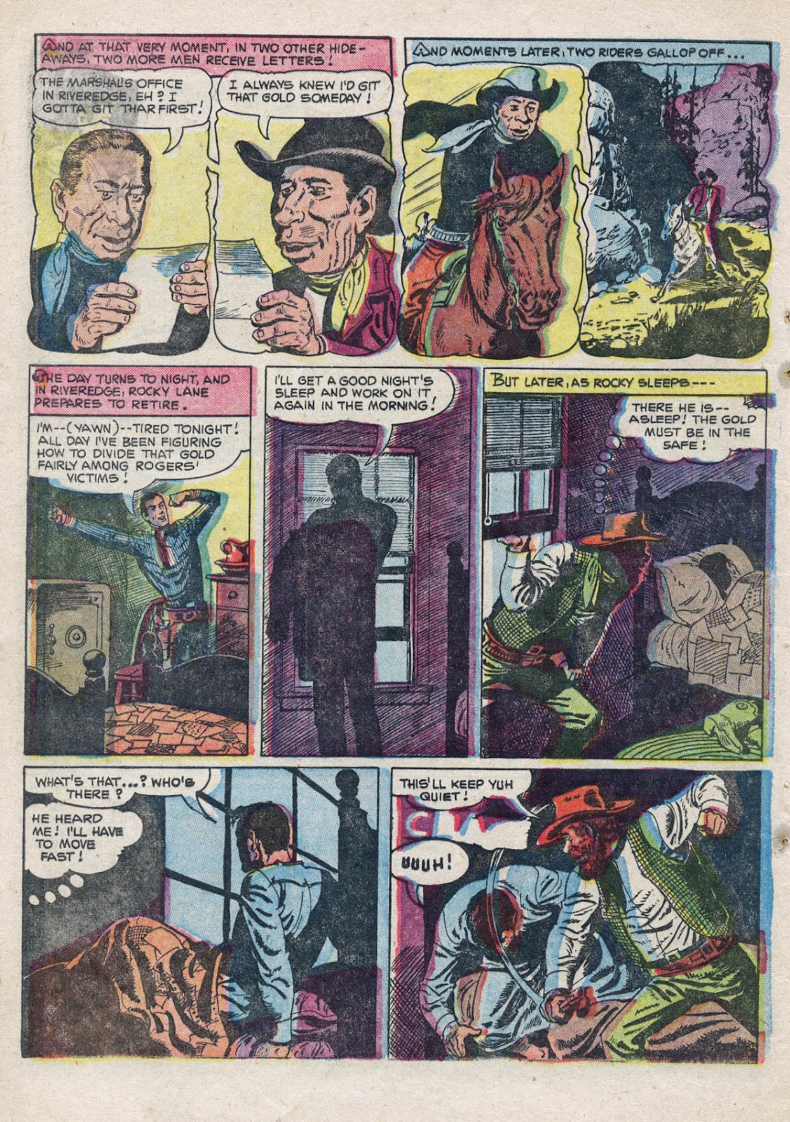 Rocky Lane Western (1954) issue 67 - Page 8