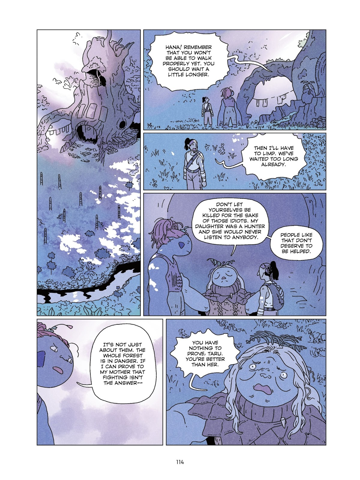 Hana and Taru: The Forest Giants issue TPB (Part 2) - Page 12